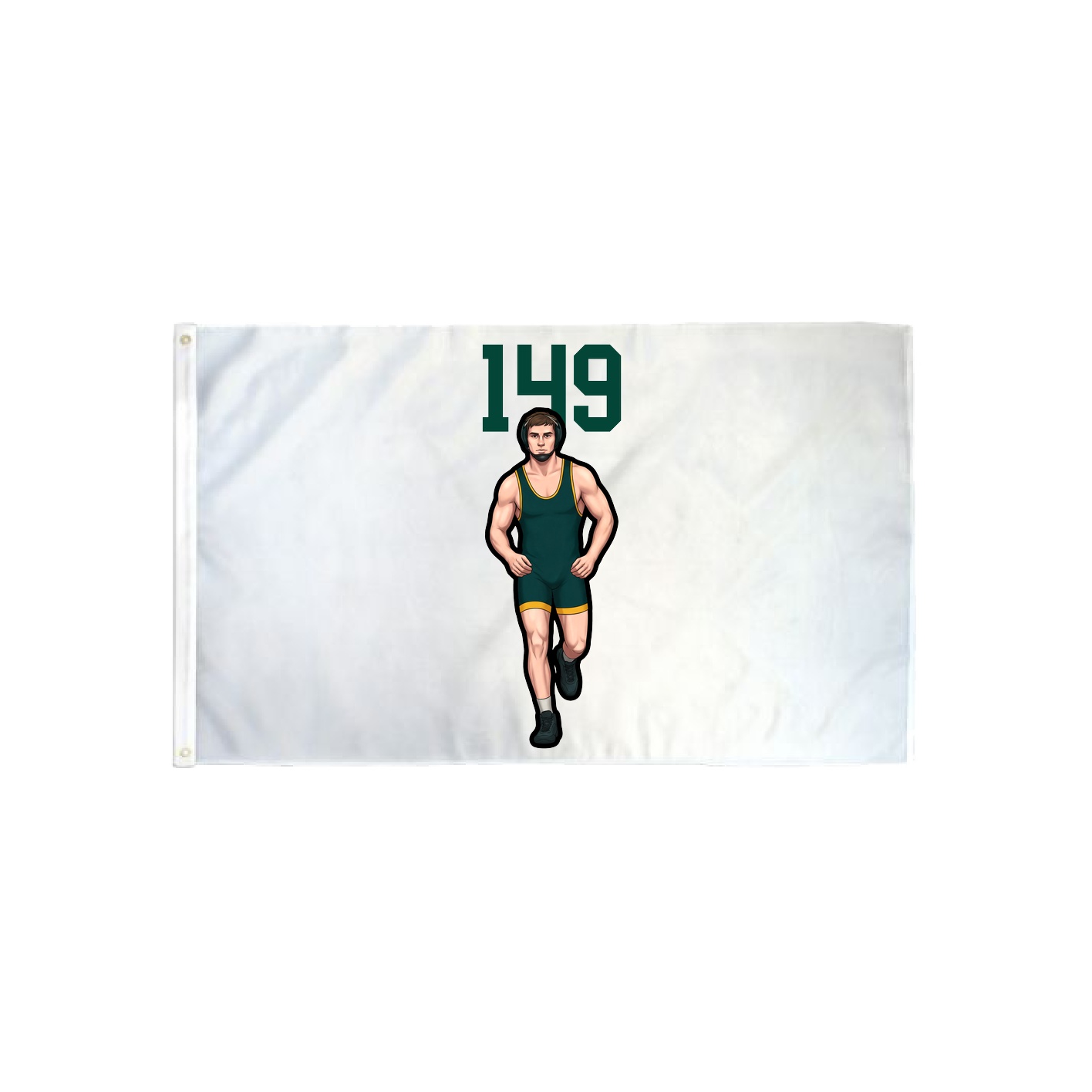 3x5 Flag — Number Top in Classic