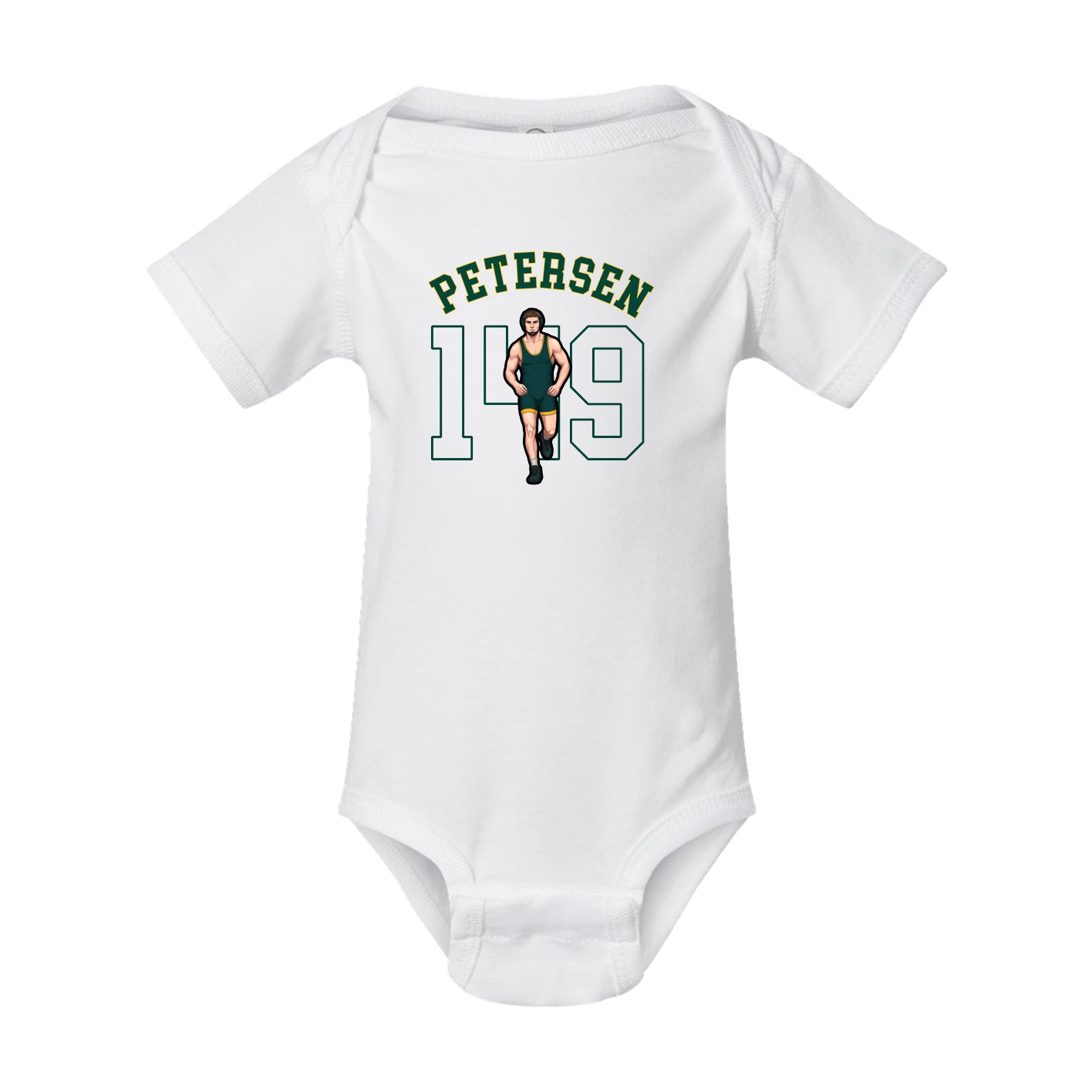 Baby Onesie — Shirsey Arch in White