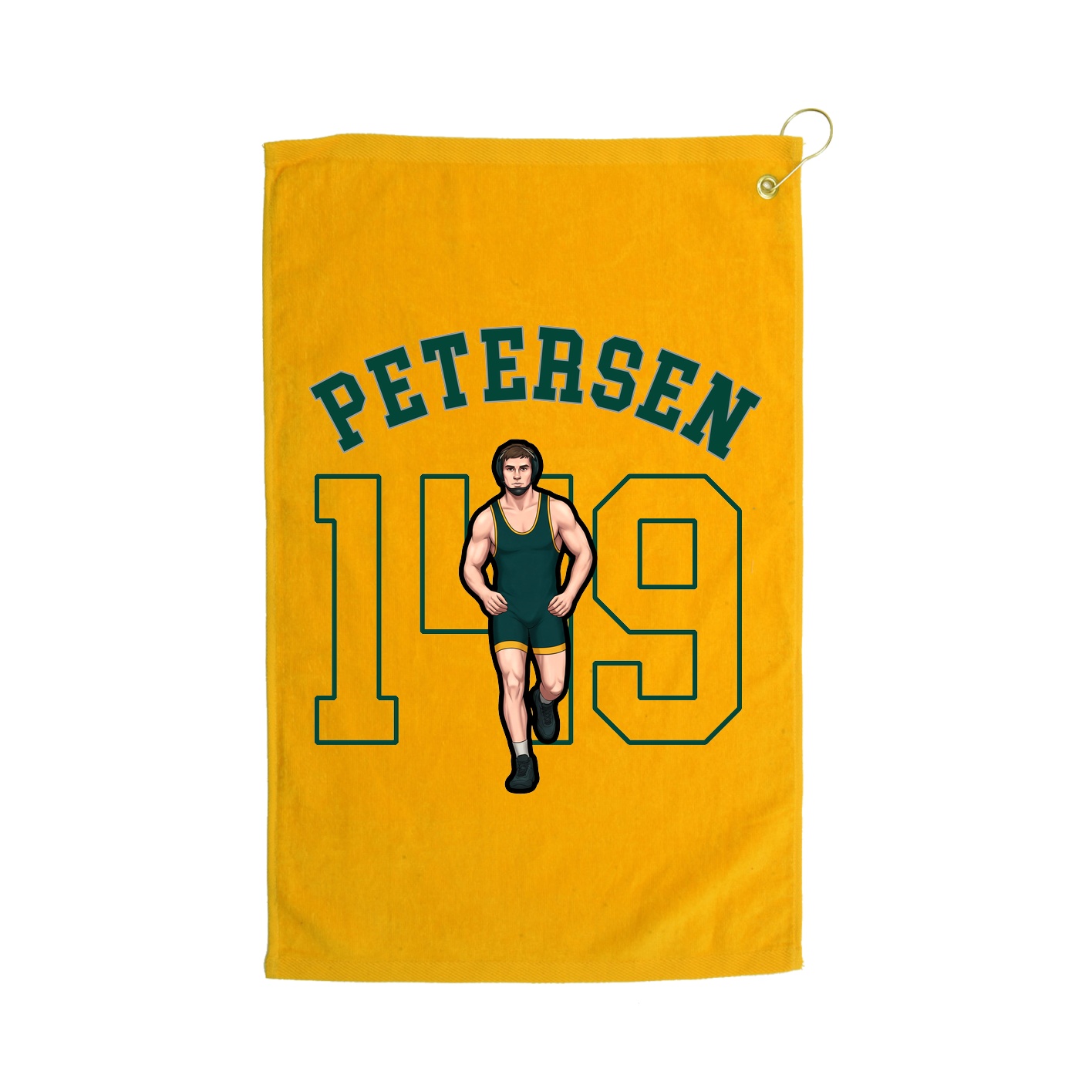Golf Towel — Shirsey Arch in Gold