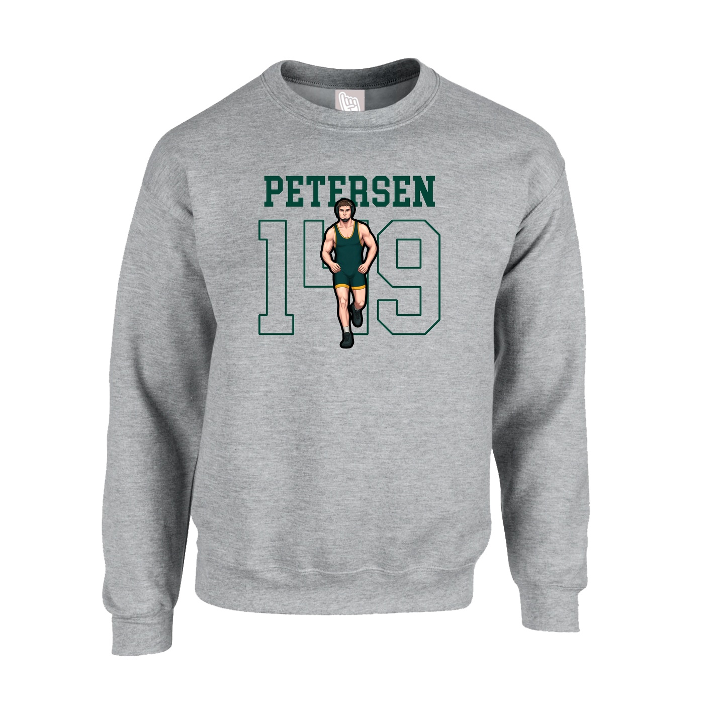 Fleece Crew — Shirsey in Grey