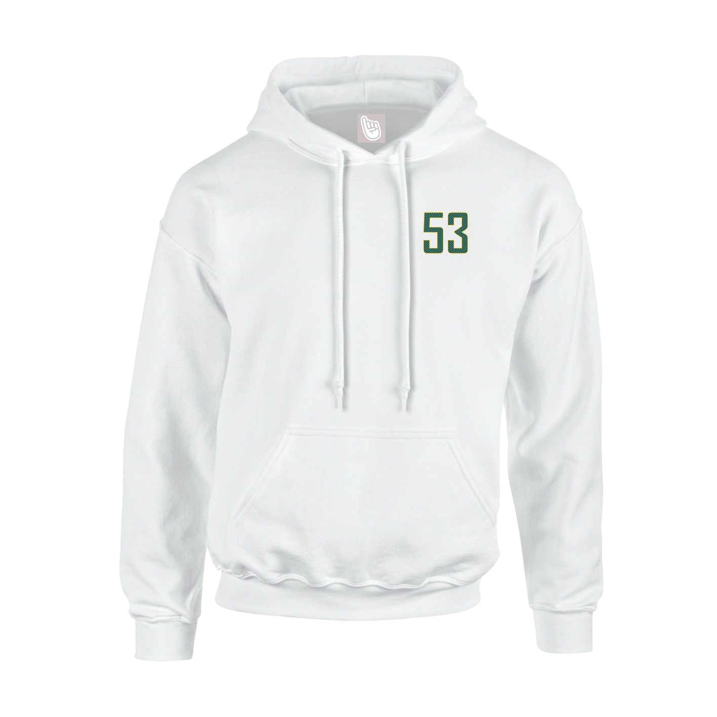 Hoodie — Front Shirsy in White