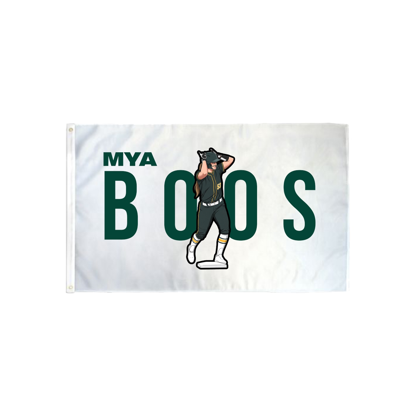 3x5 Flag — Player Name in Classic