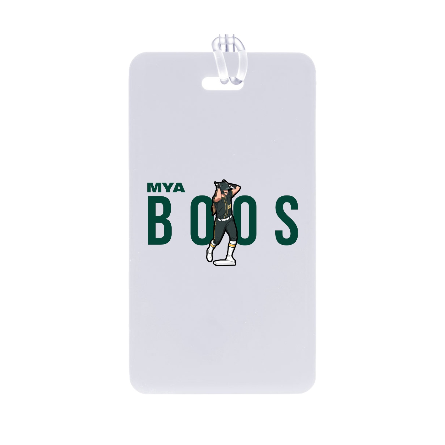 Bag Tag — Player Name in Classic