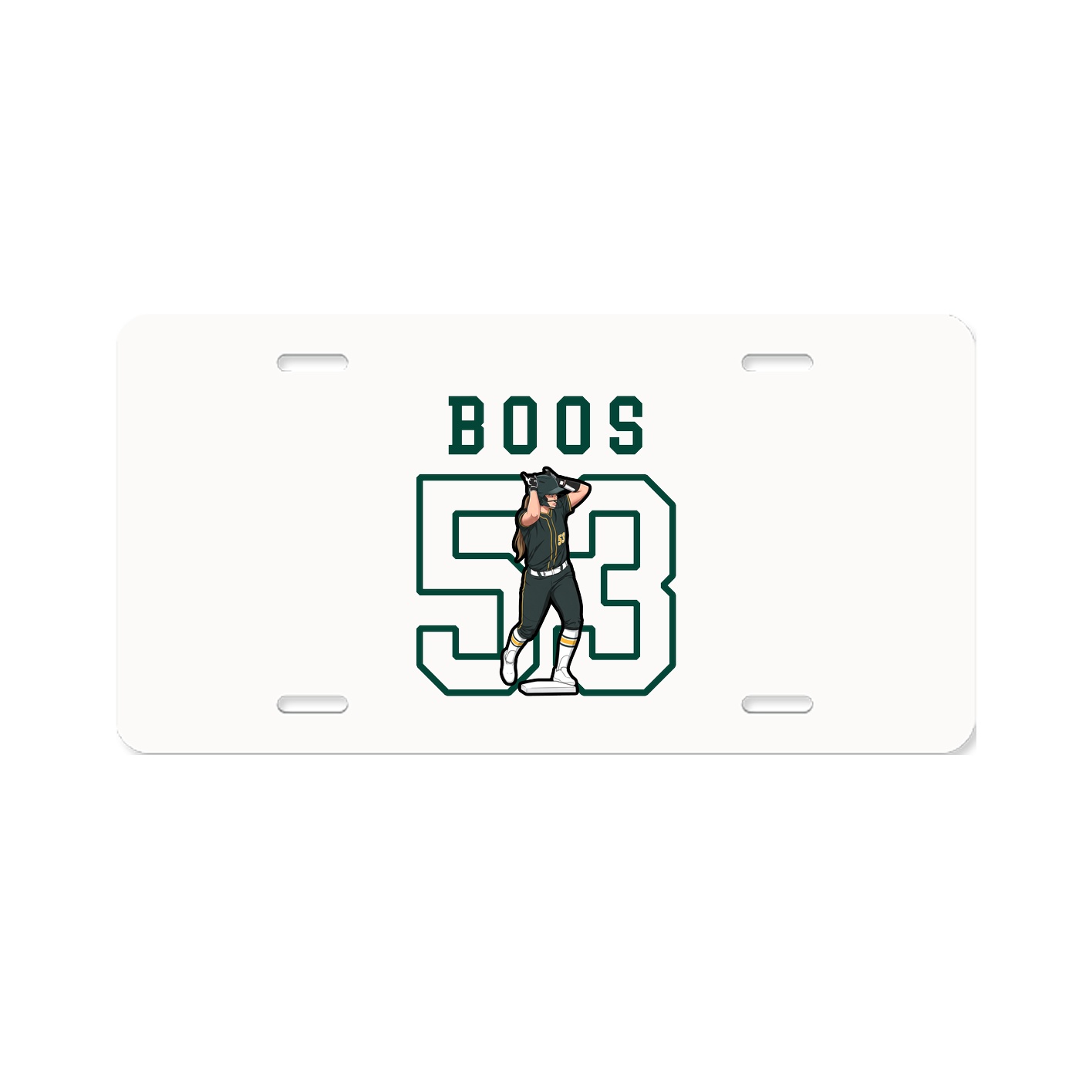 License Plate — Shirsey in Classic