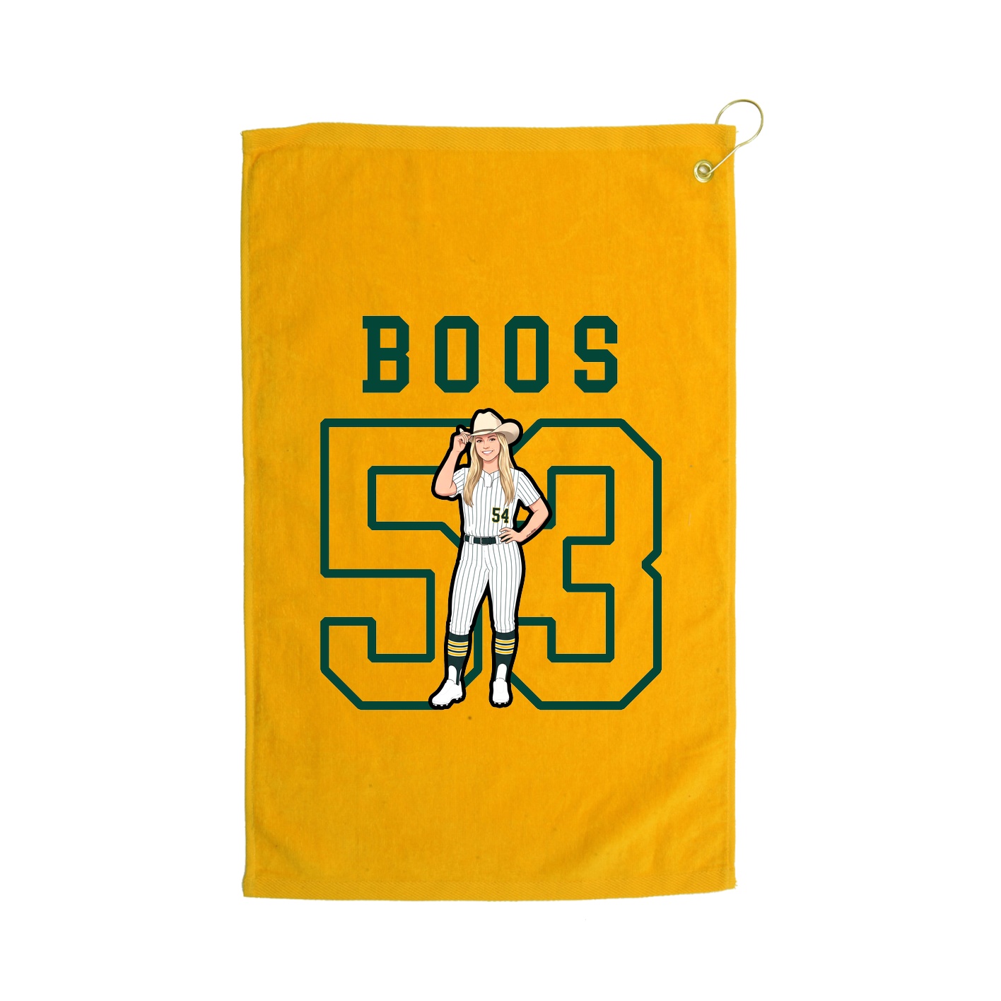 Golf Towel — Shirsey in Gold