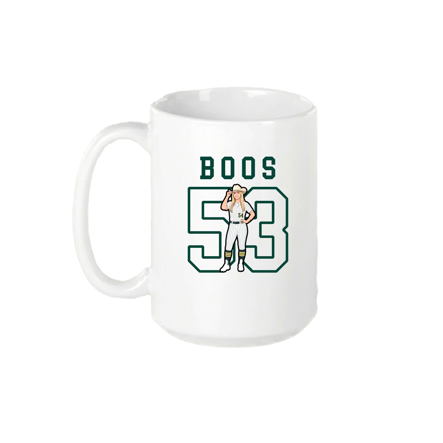 15oz Coffee Mug — Shirsey in White
