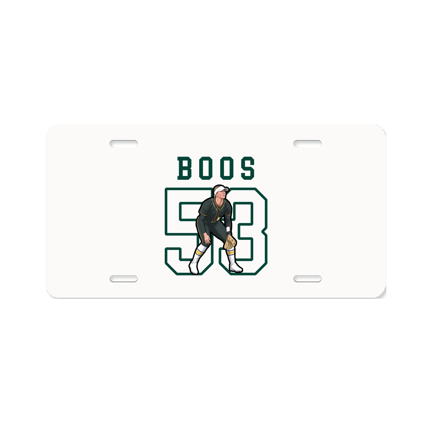 License Plate — Shirsey in Classic