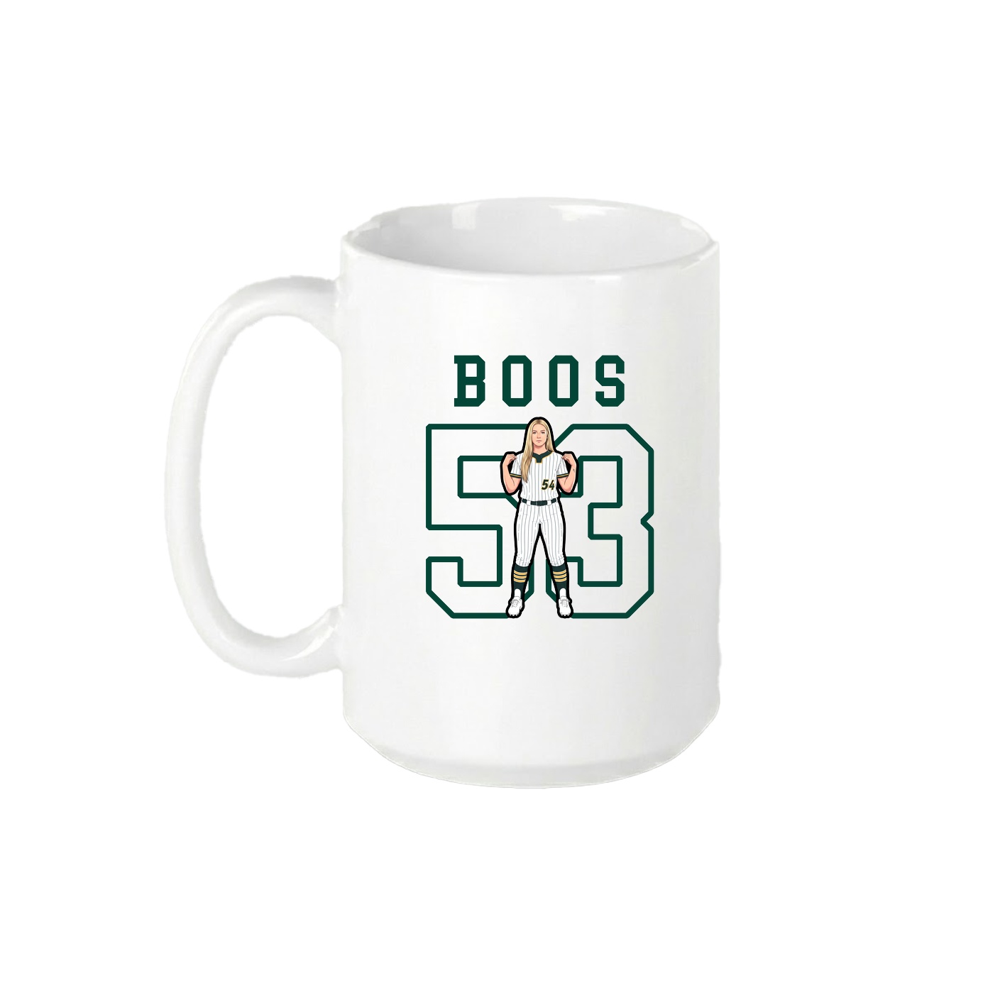 15oz Coffee Mug — Shirsey in White