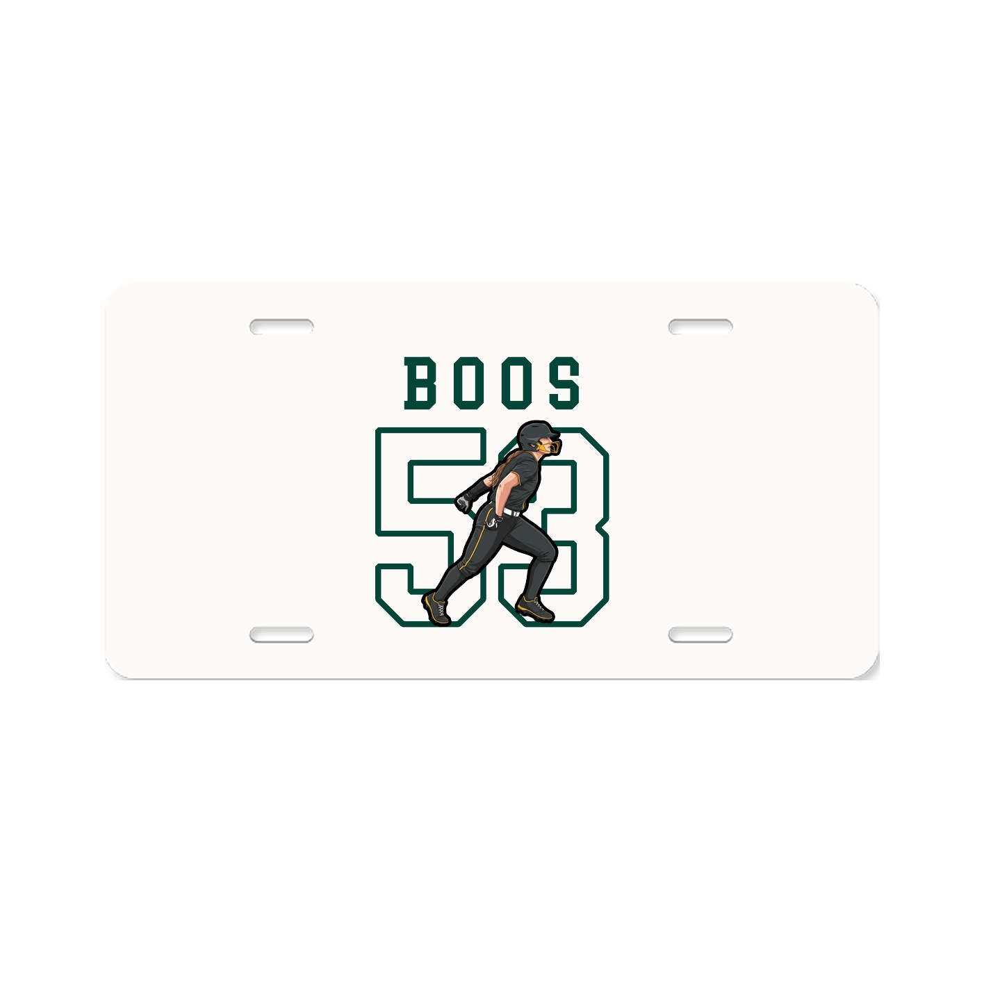License Plate — Shirsey in Classic