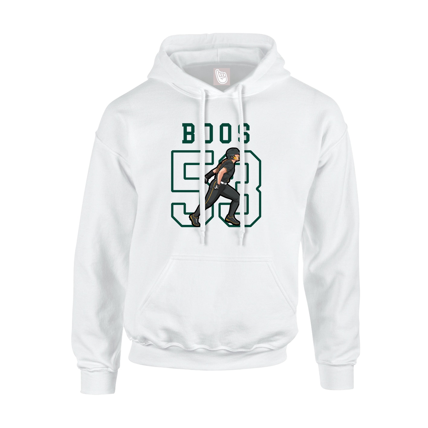 Youth Hoodie — Shirsey in White