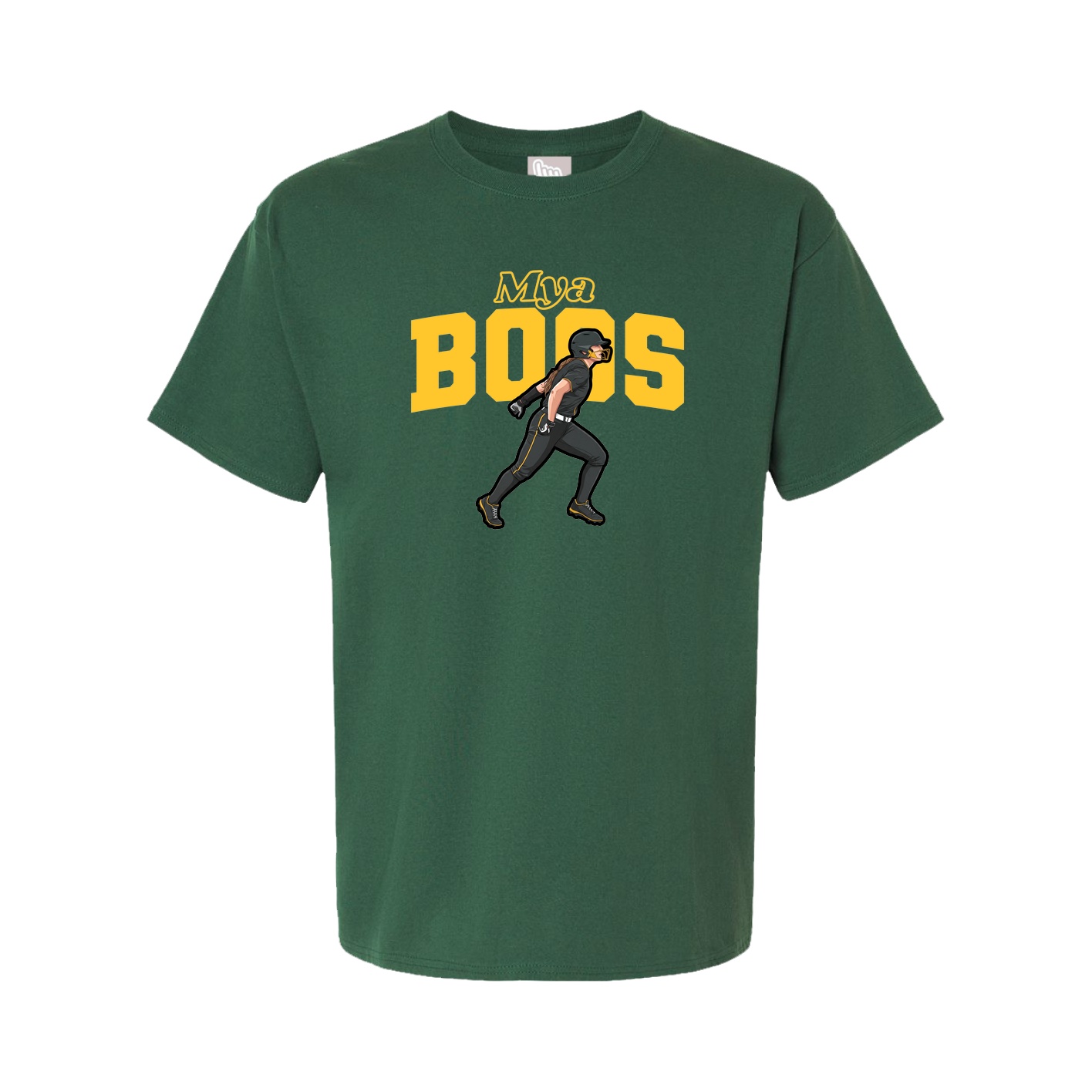 Tee — Name Arch in Green
