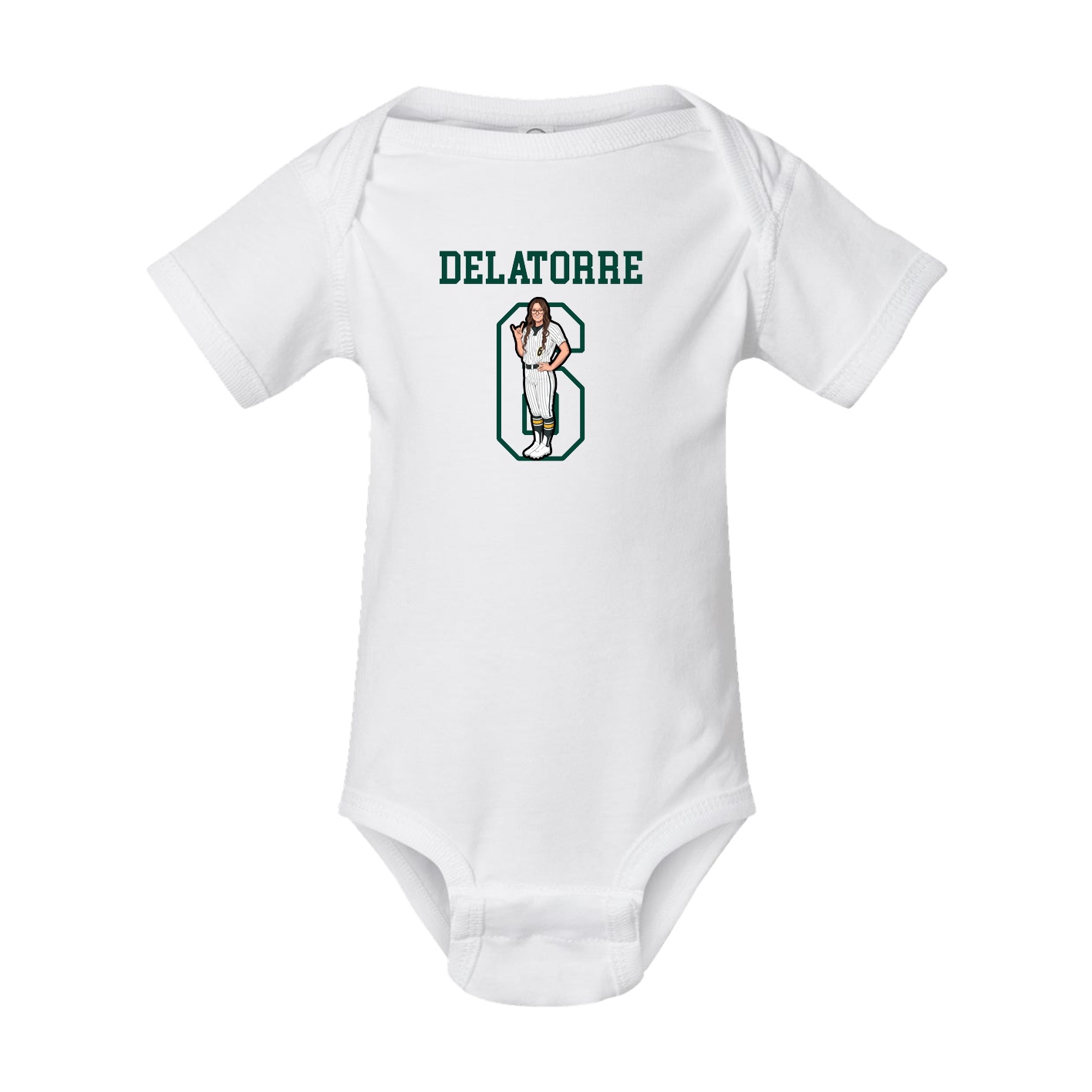 Baby Onesie — Shirsey in White