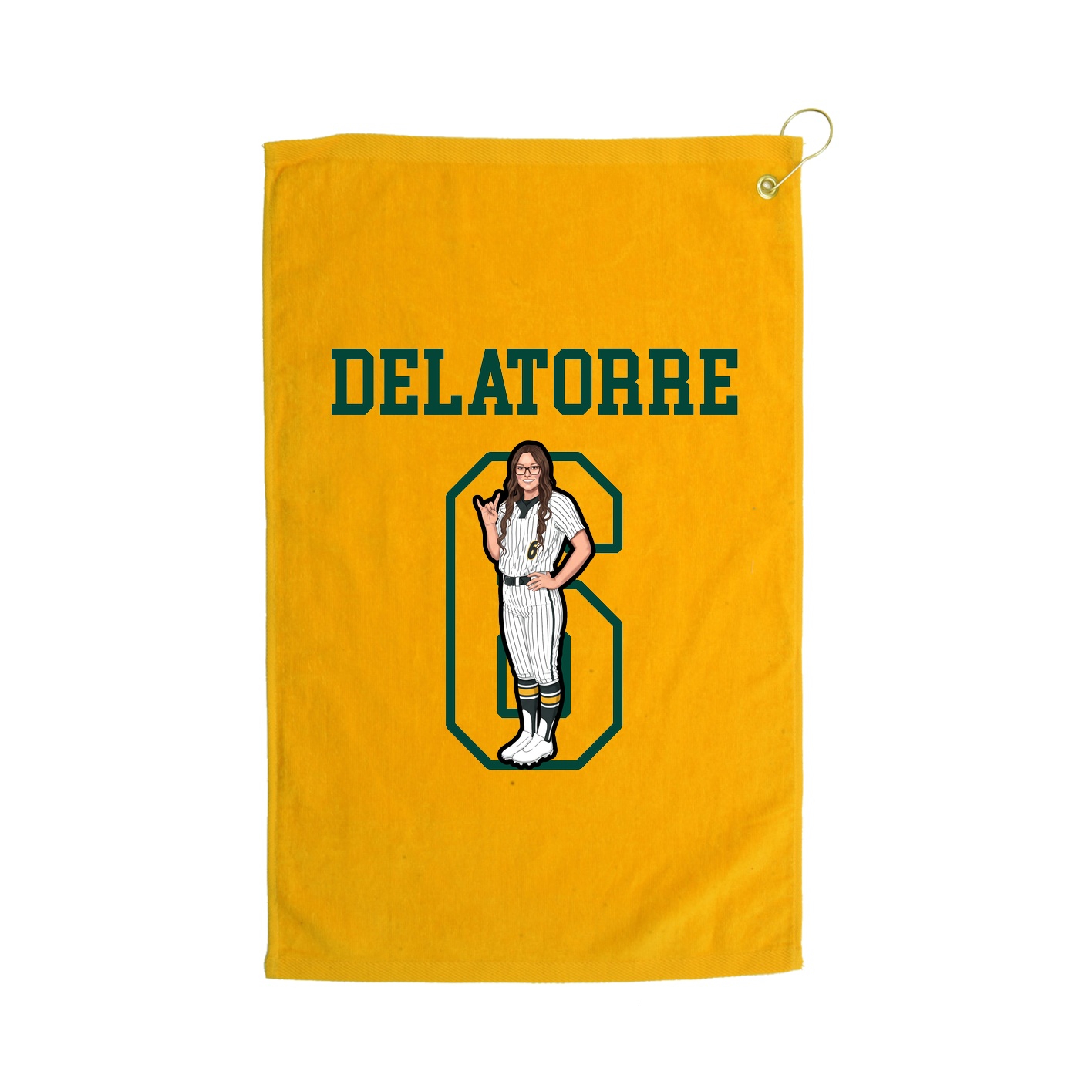 Golf Towel — Shirsey in Gold
