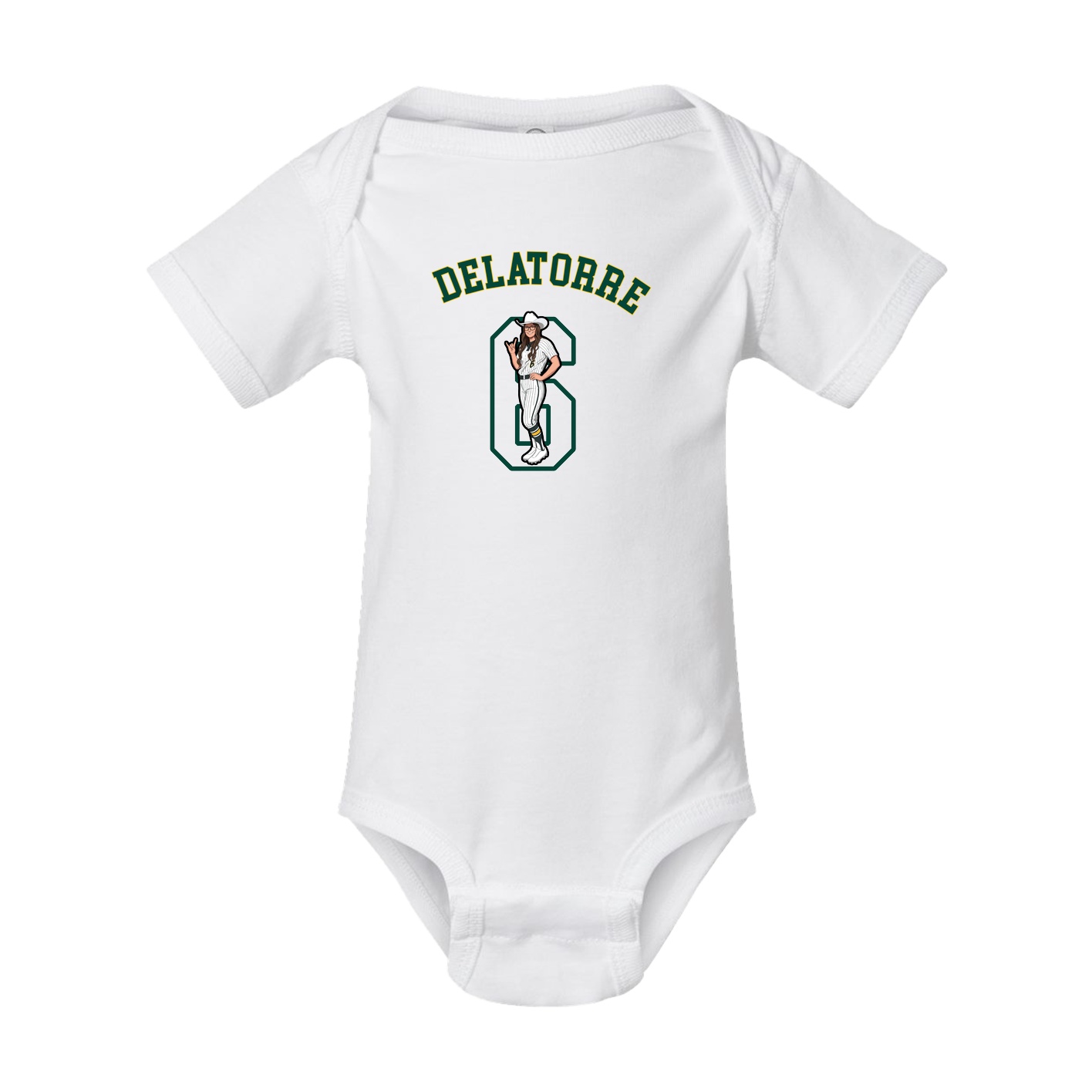 Baby Onesie — Shirsey Arch in White