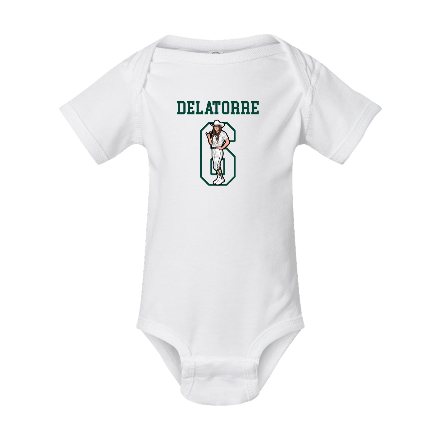 Baby Onesie — Shirsey in White
