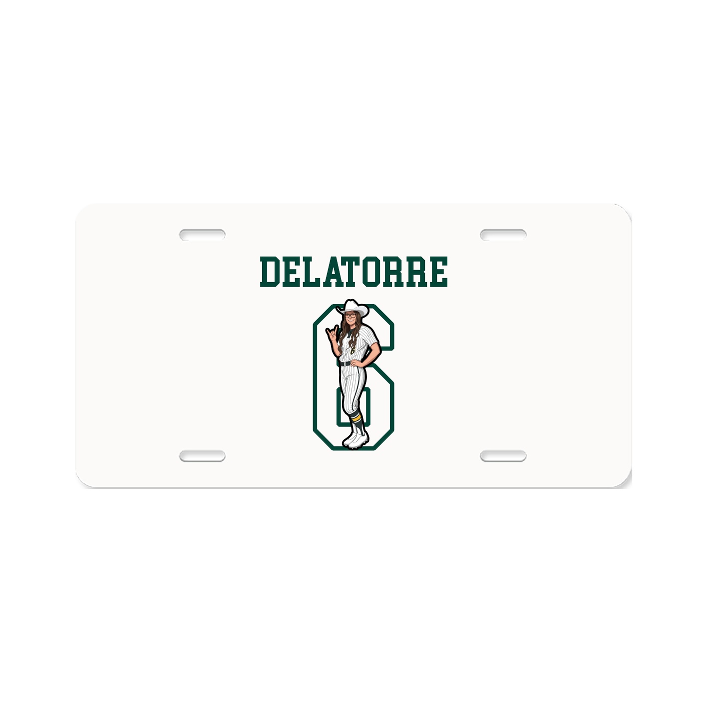 License Plate — Shirsey in Classic