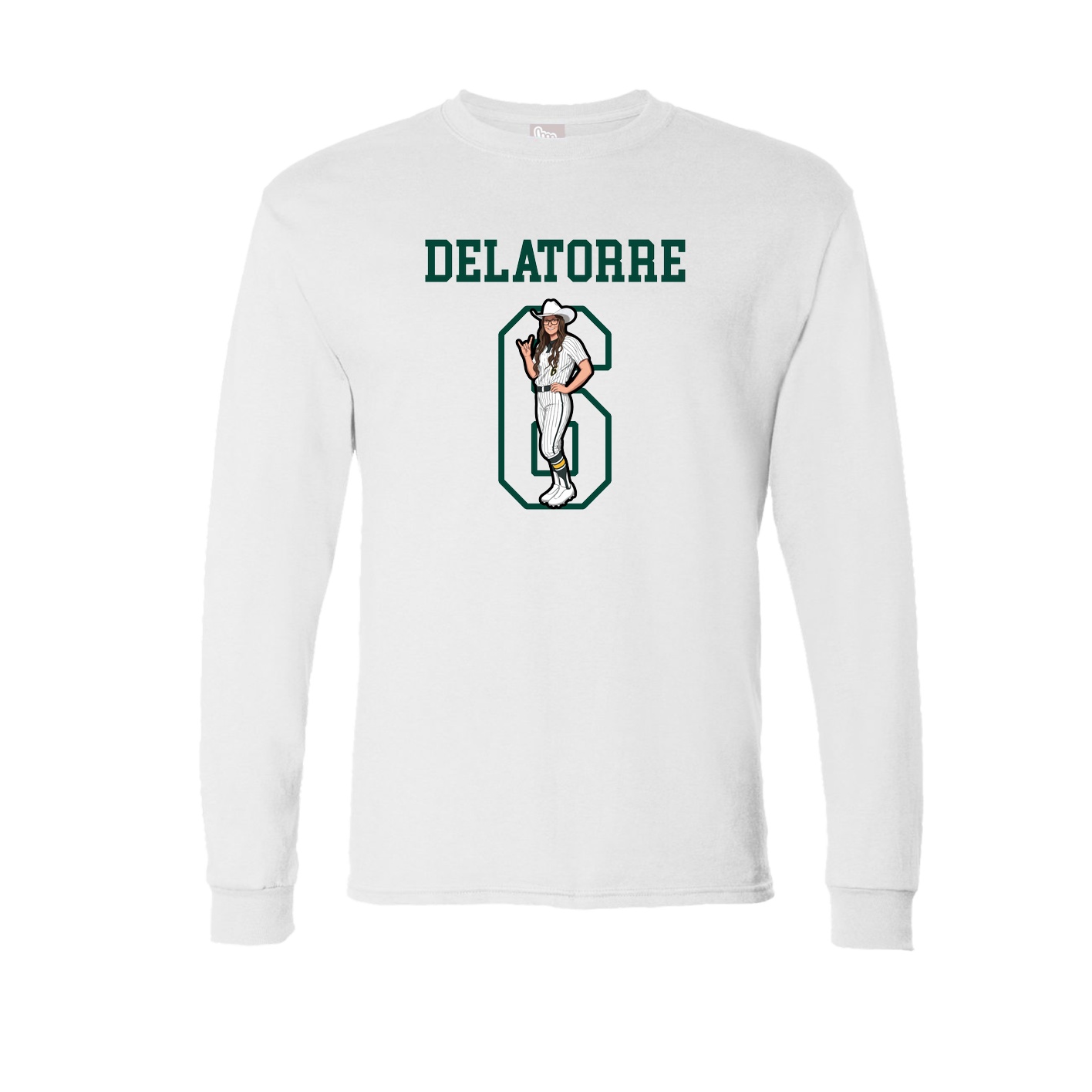 Long Sleeve Tee — Shirsey in White