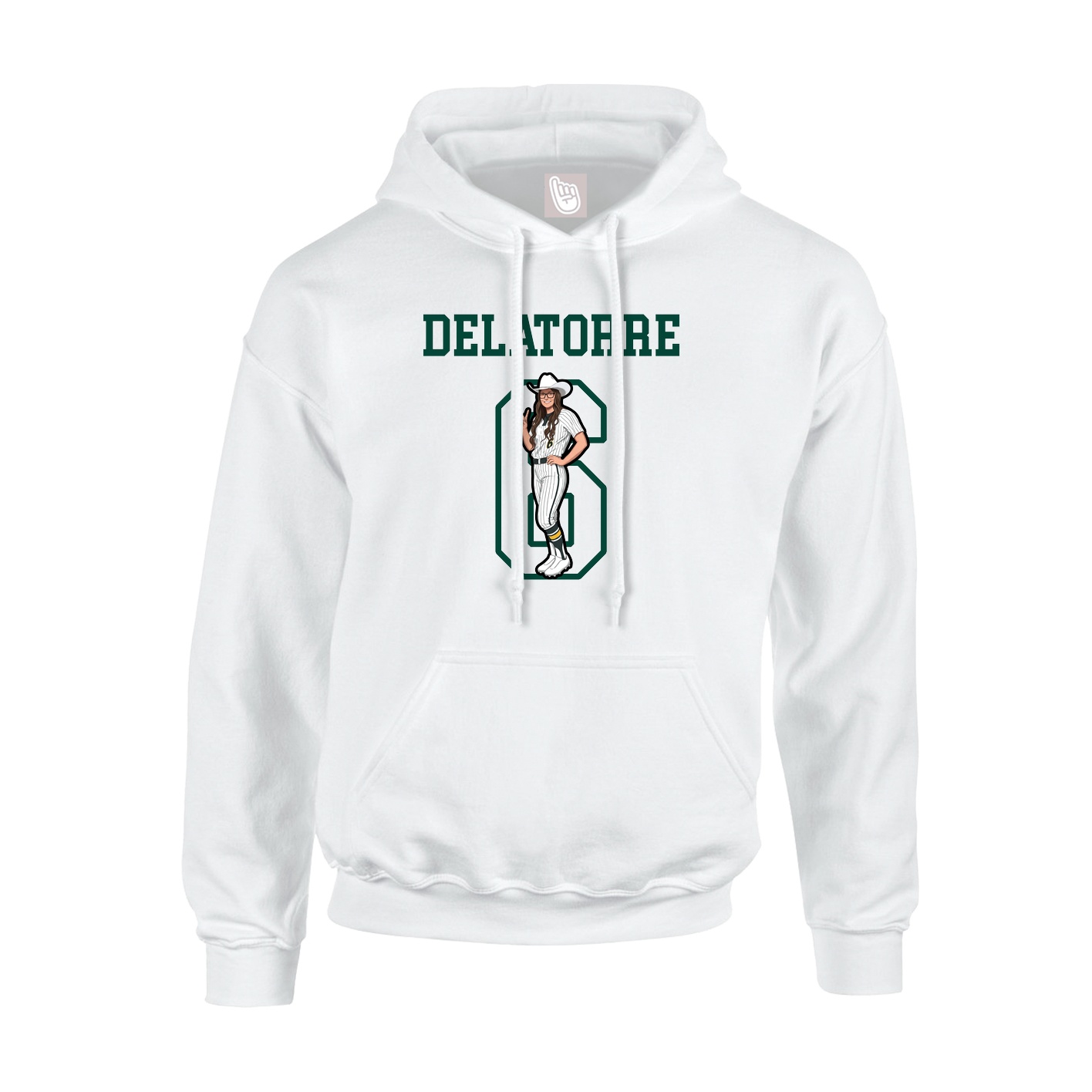 Youth Hoodie — Shirsey in White
