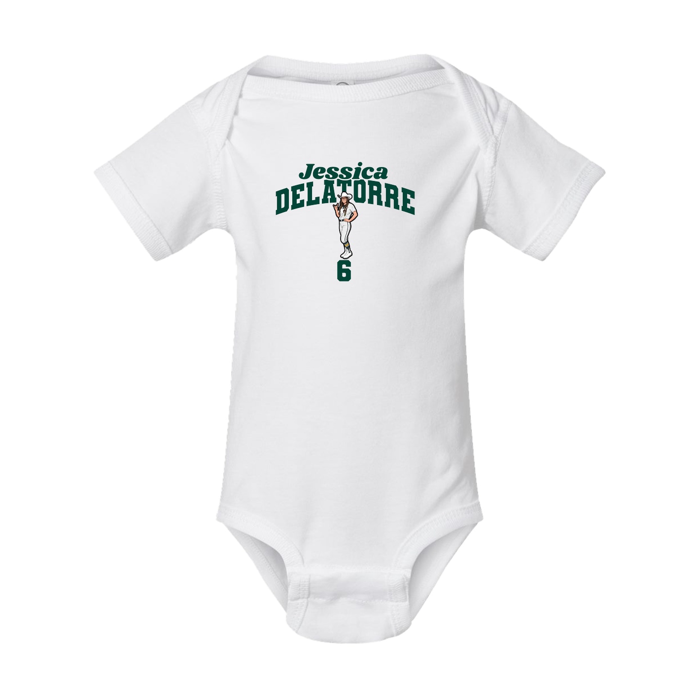 Baby Onesie — Signature Arch in White