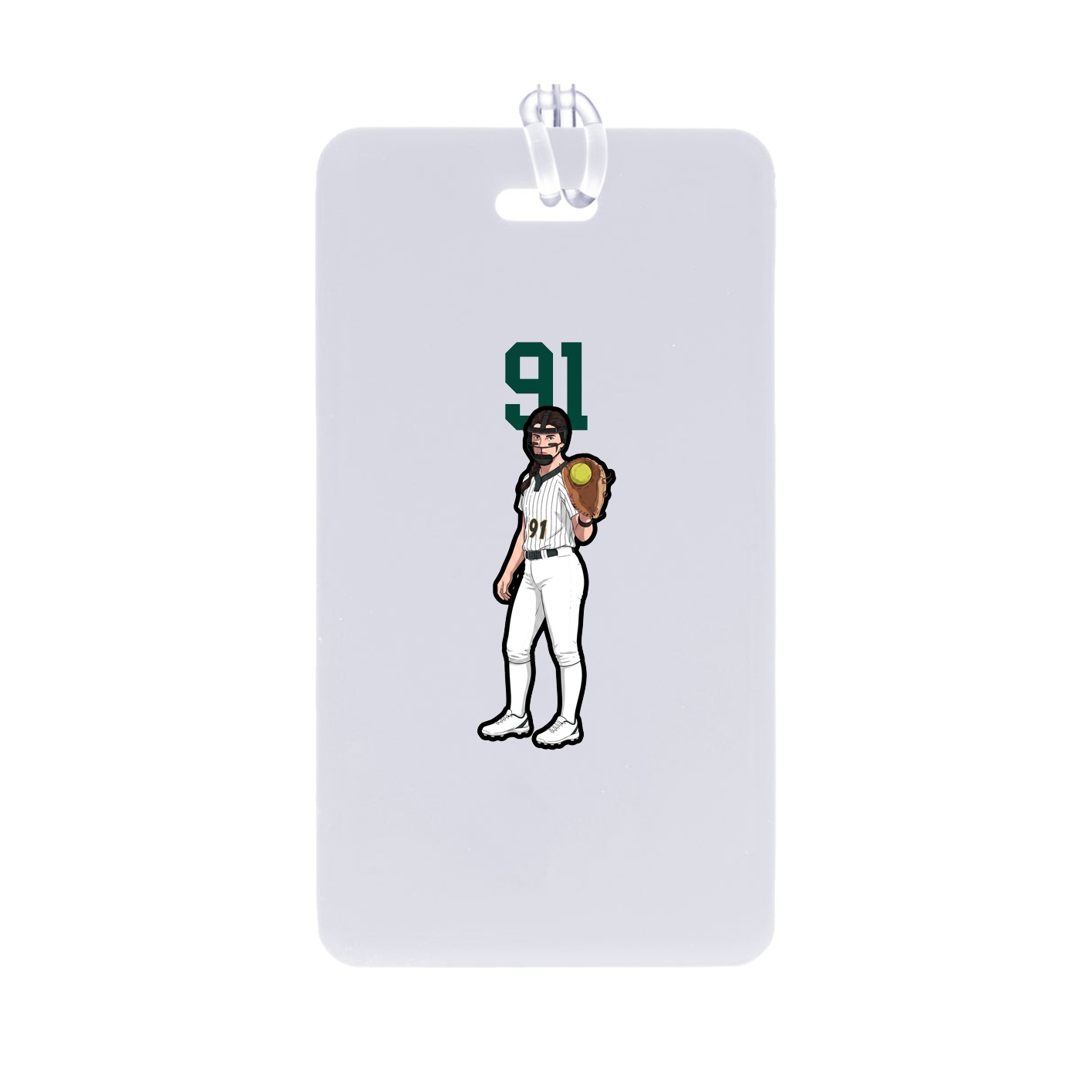 Bag Tag — Number Top in Classic