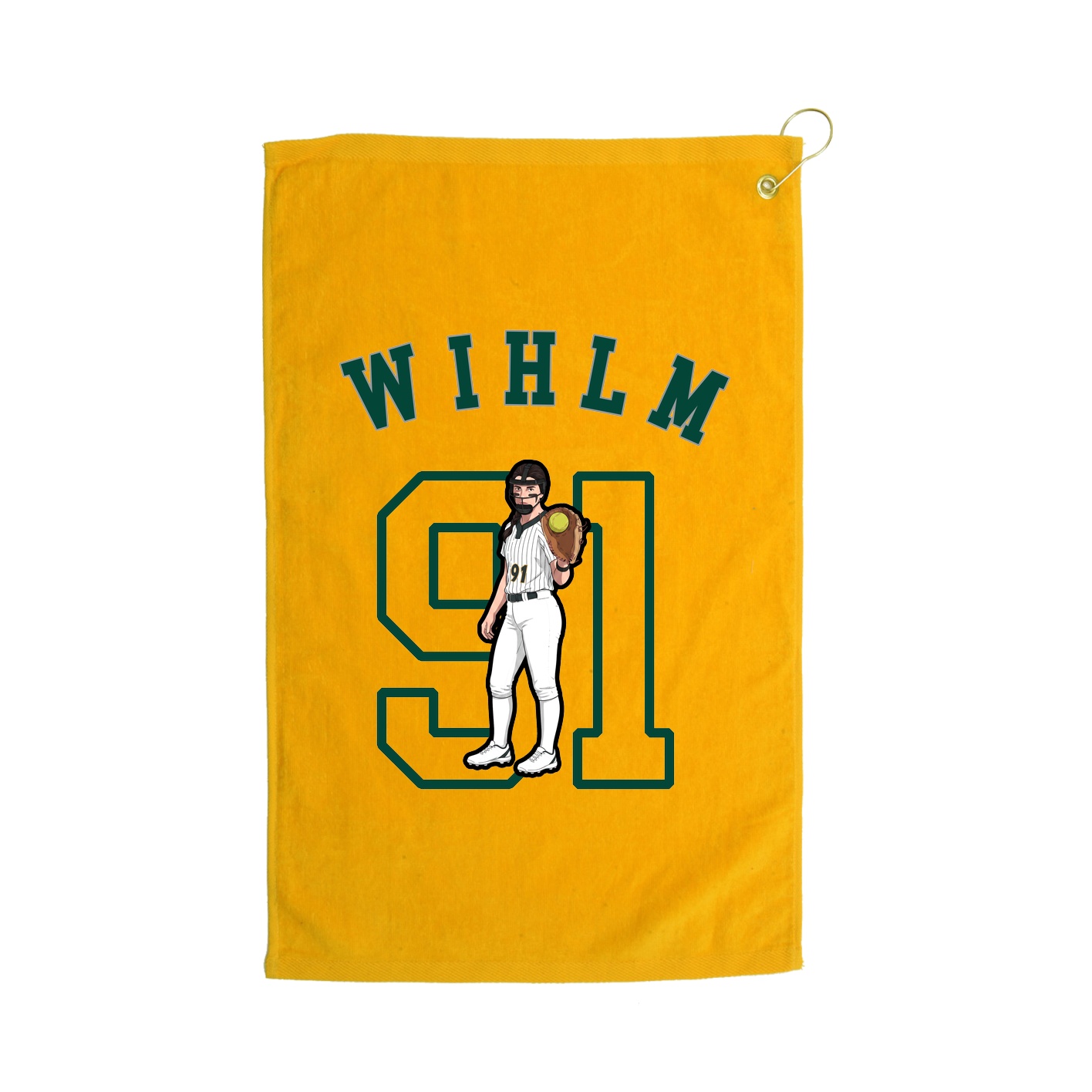 Golf Towel — Shirsey Arch in Gold