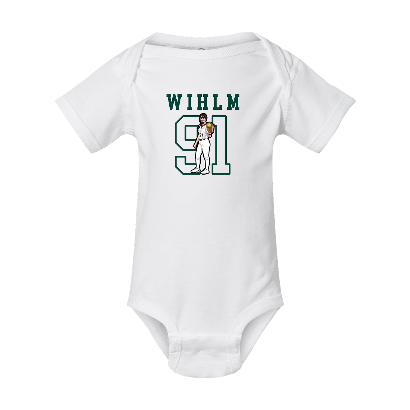 Baby Onesie — Shirsey in White