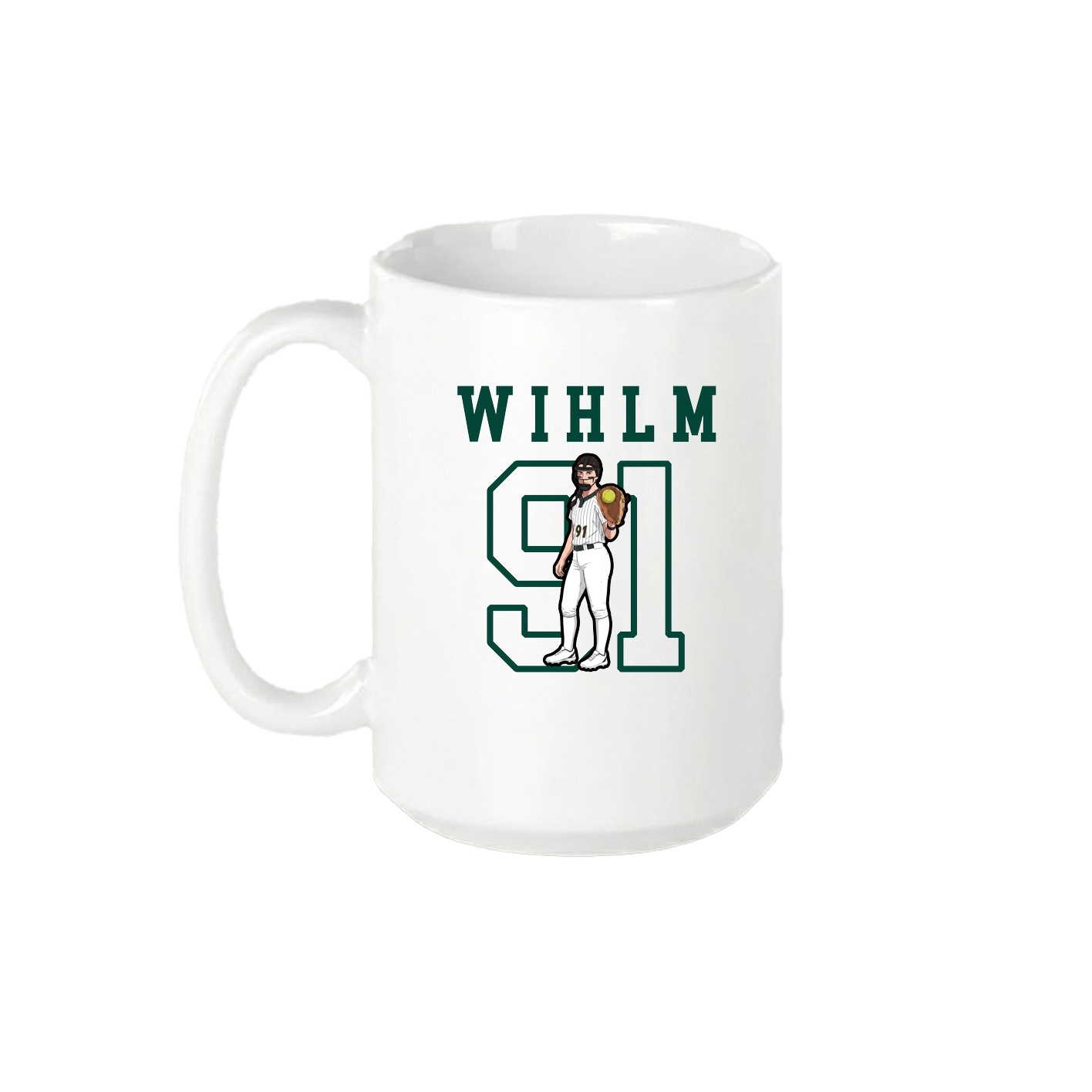 15oz Coffee Mug — Shirsey in White