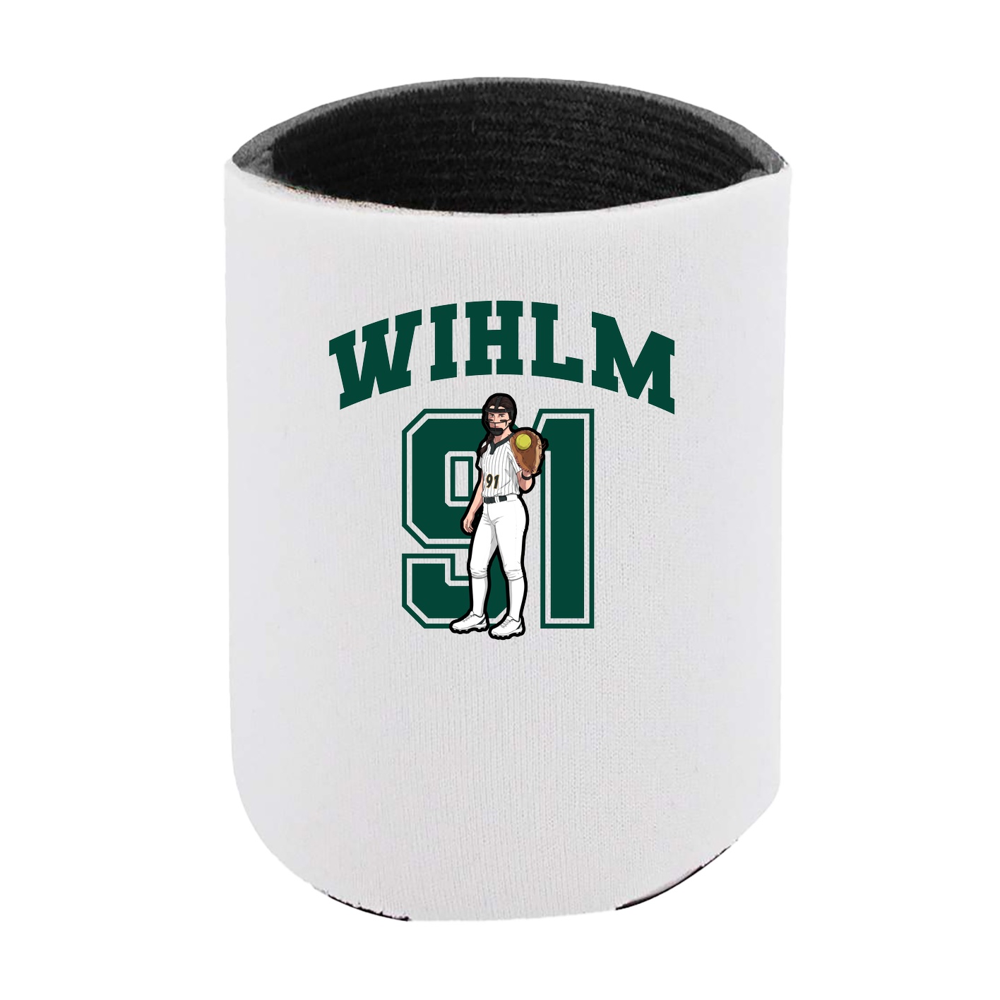 Can Holder — Number in White