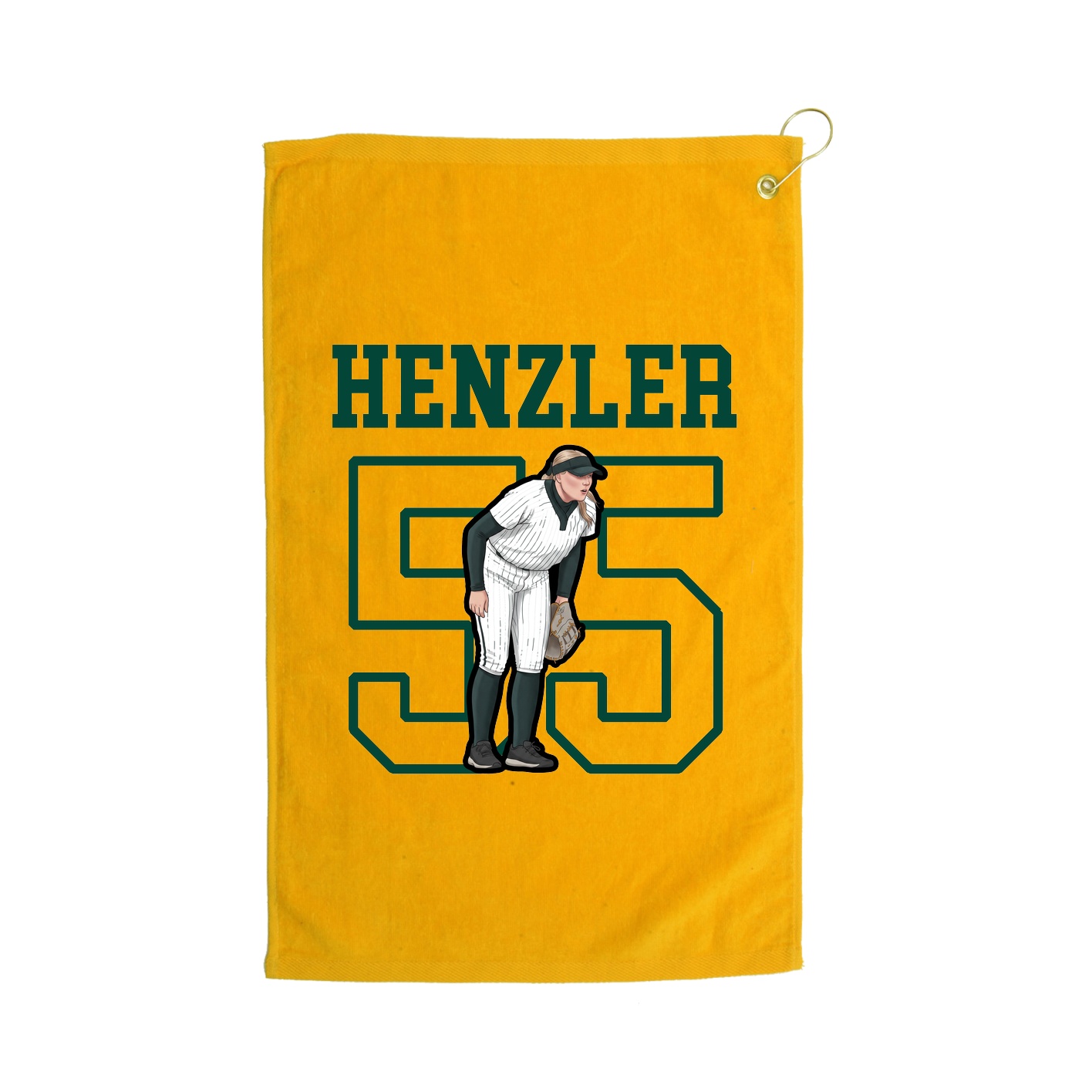 Golf Towel — Shirsey in Gold