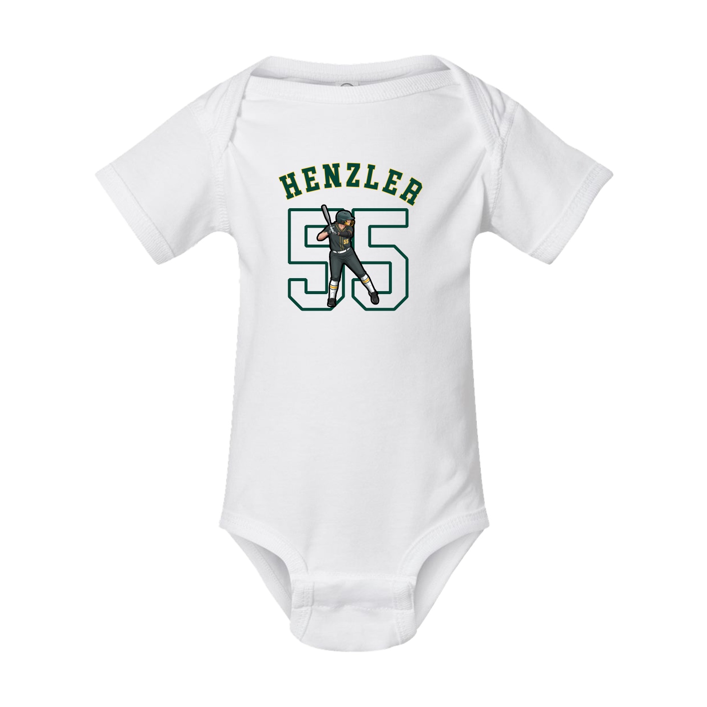 Baby Onesie — Shirsey Arch in White