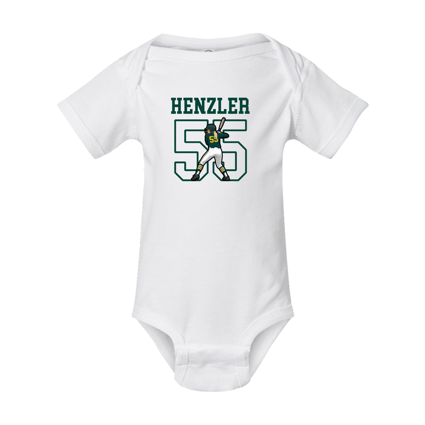 Baby Onesie — Shirsey in White