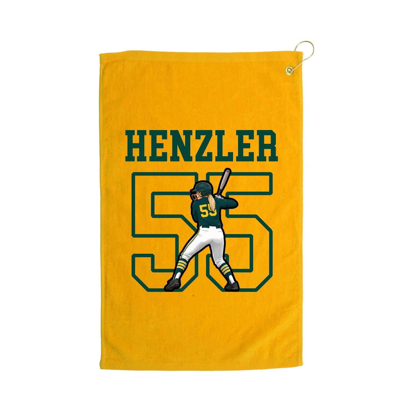 Golf Towel — Shirsey in Gold