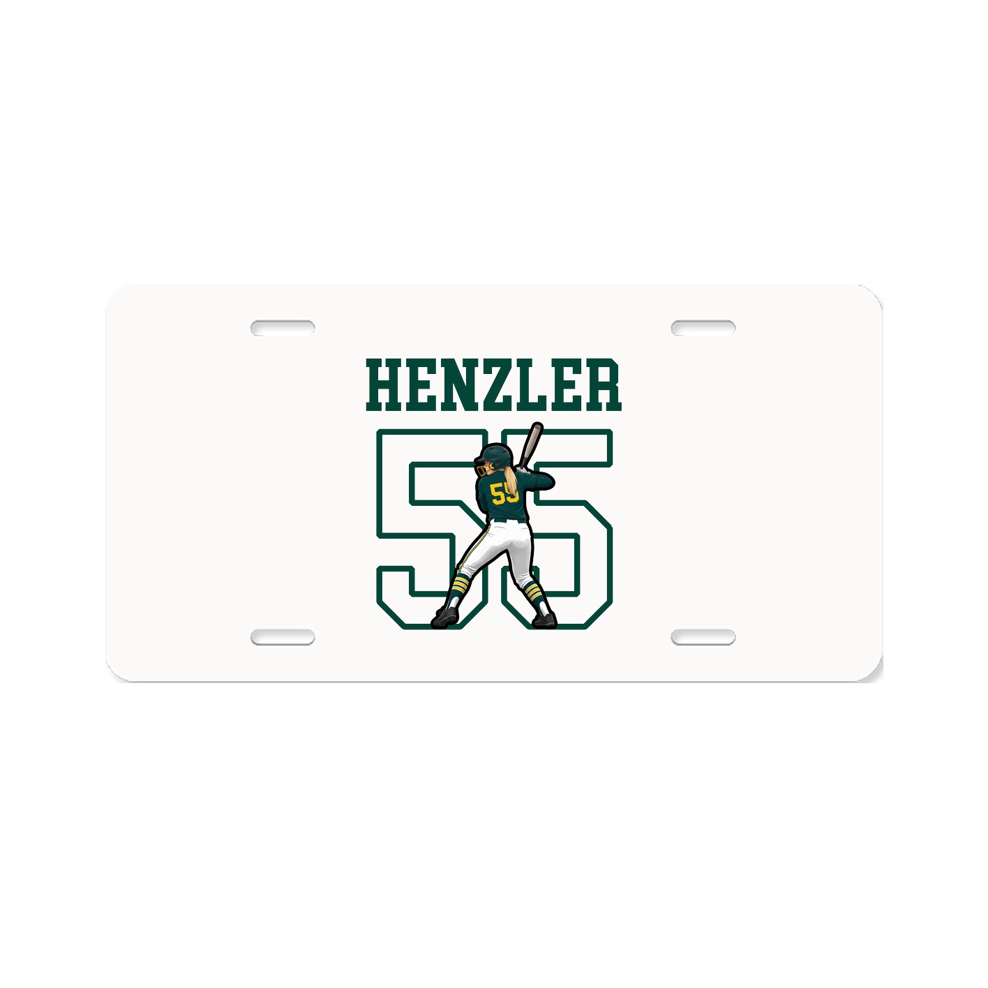 License Plate — Shirsey in Classic