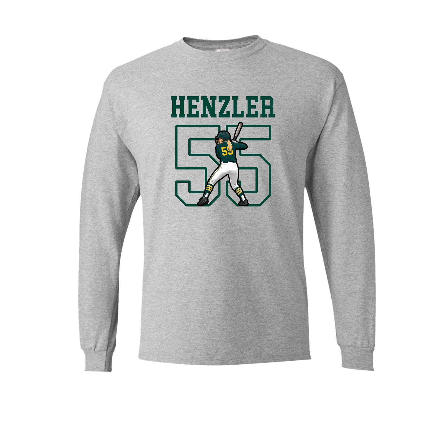 Long Sleeve Tee — Shirsey in Grey