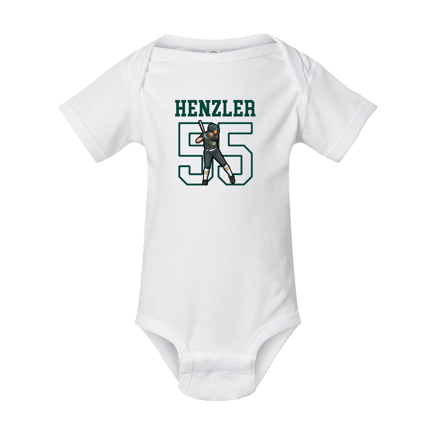 Baby Onesie — Shirsey in White