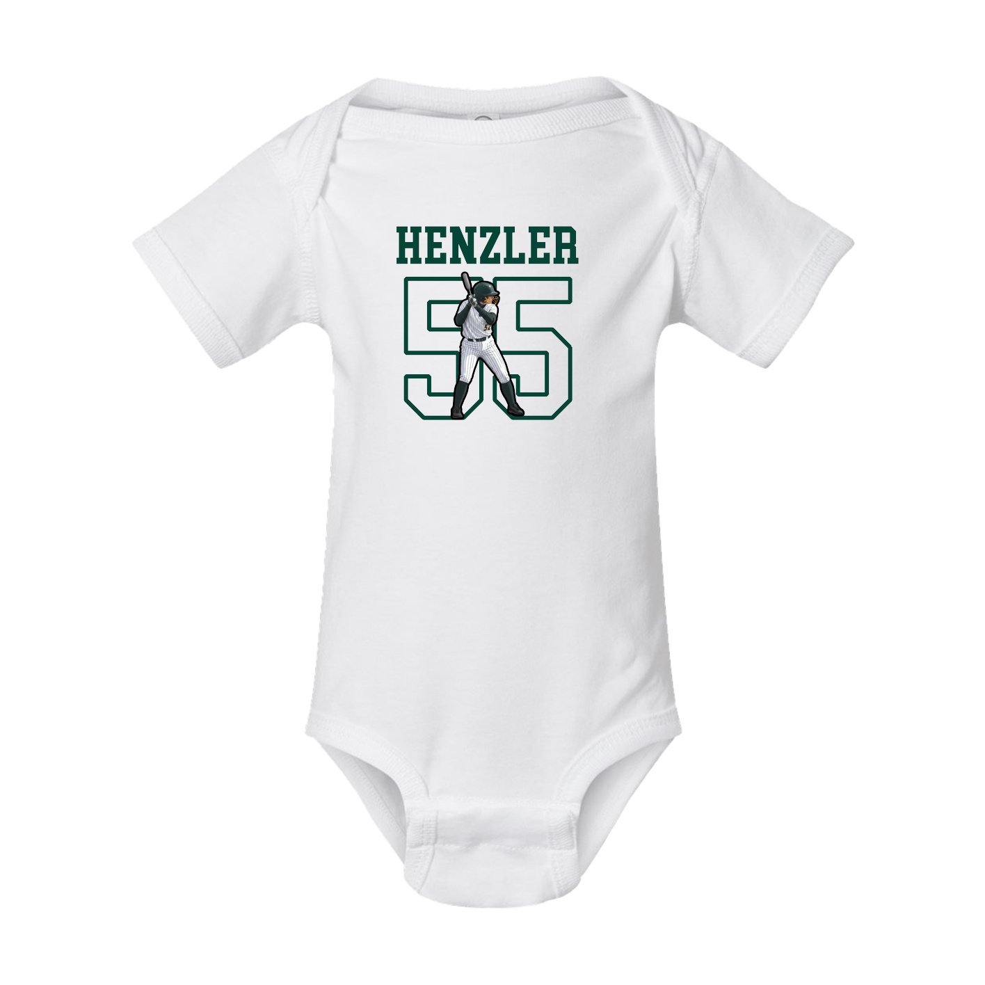 Baby Onesie — Shirsey in White