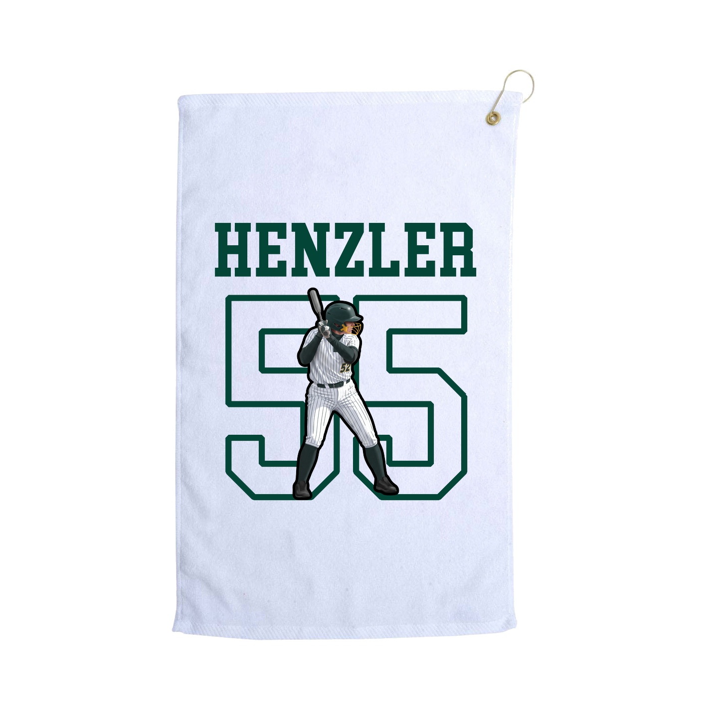 Golf Towel — Shirsey in White