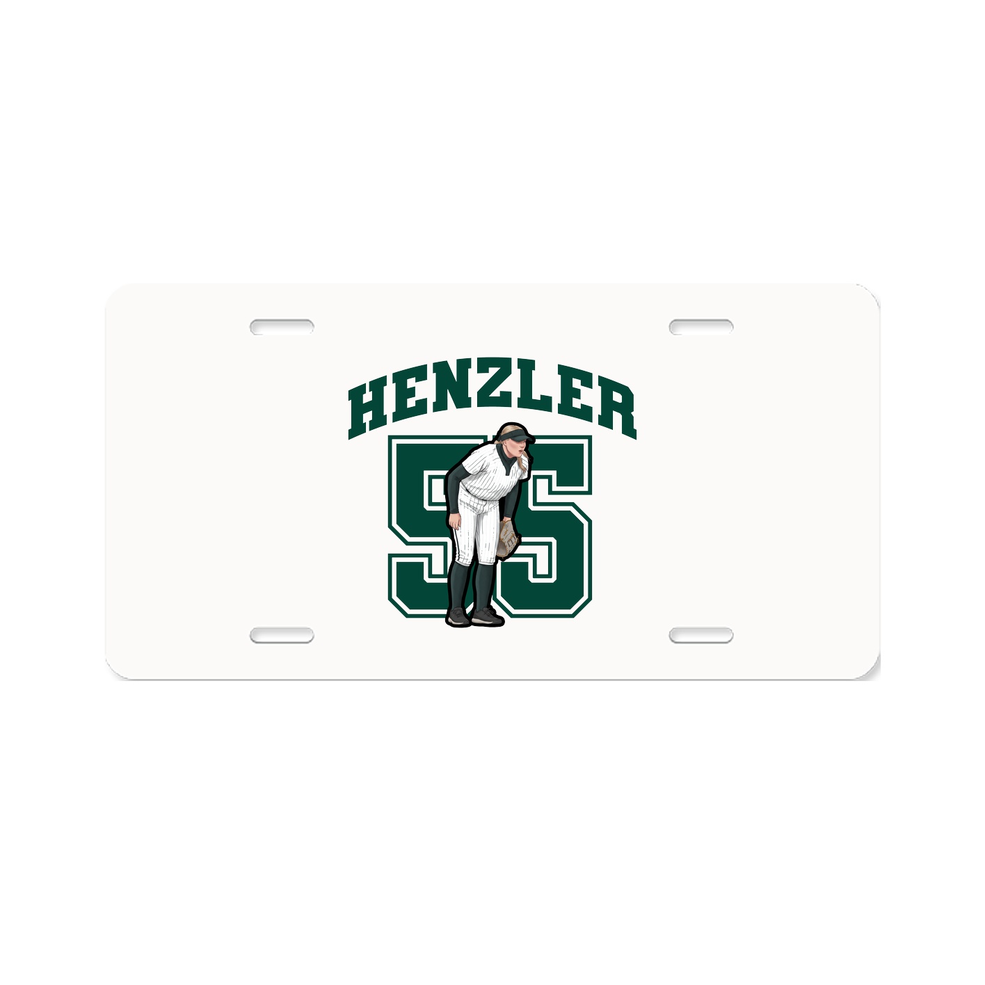 License Plate — Number in Classic