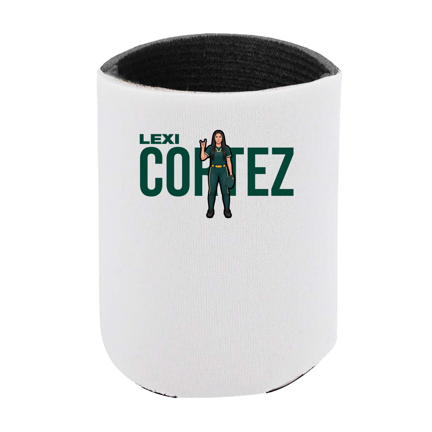 Can Holder — Player Name in White