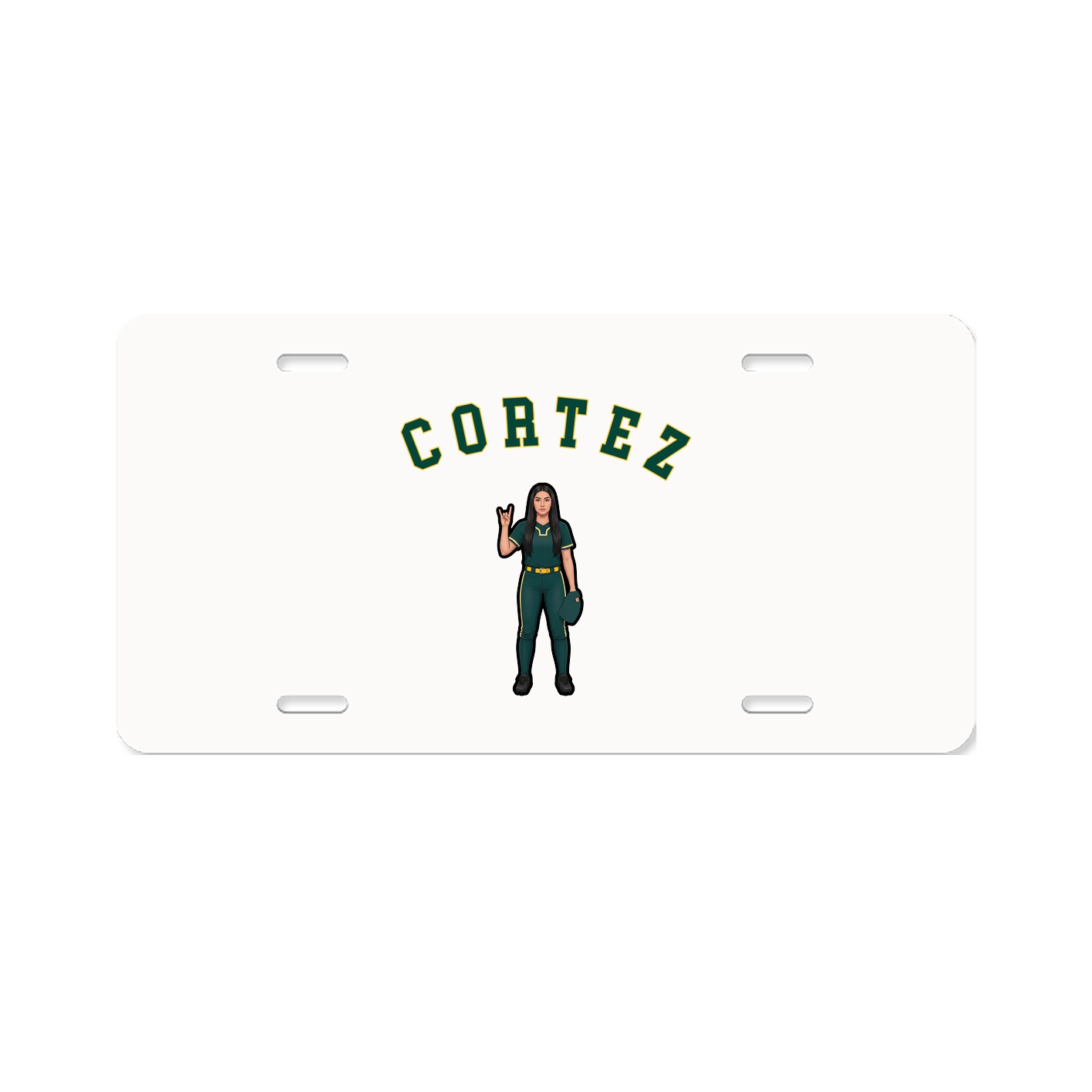 License Plate — Shirsey Arch in Classic