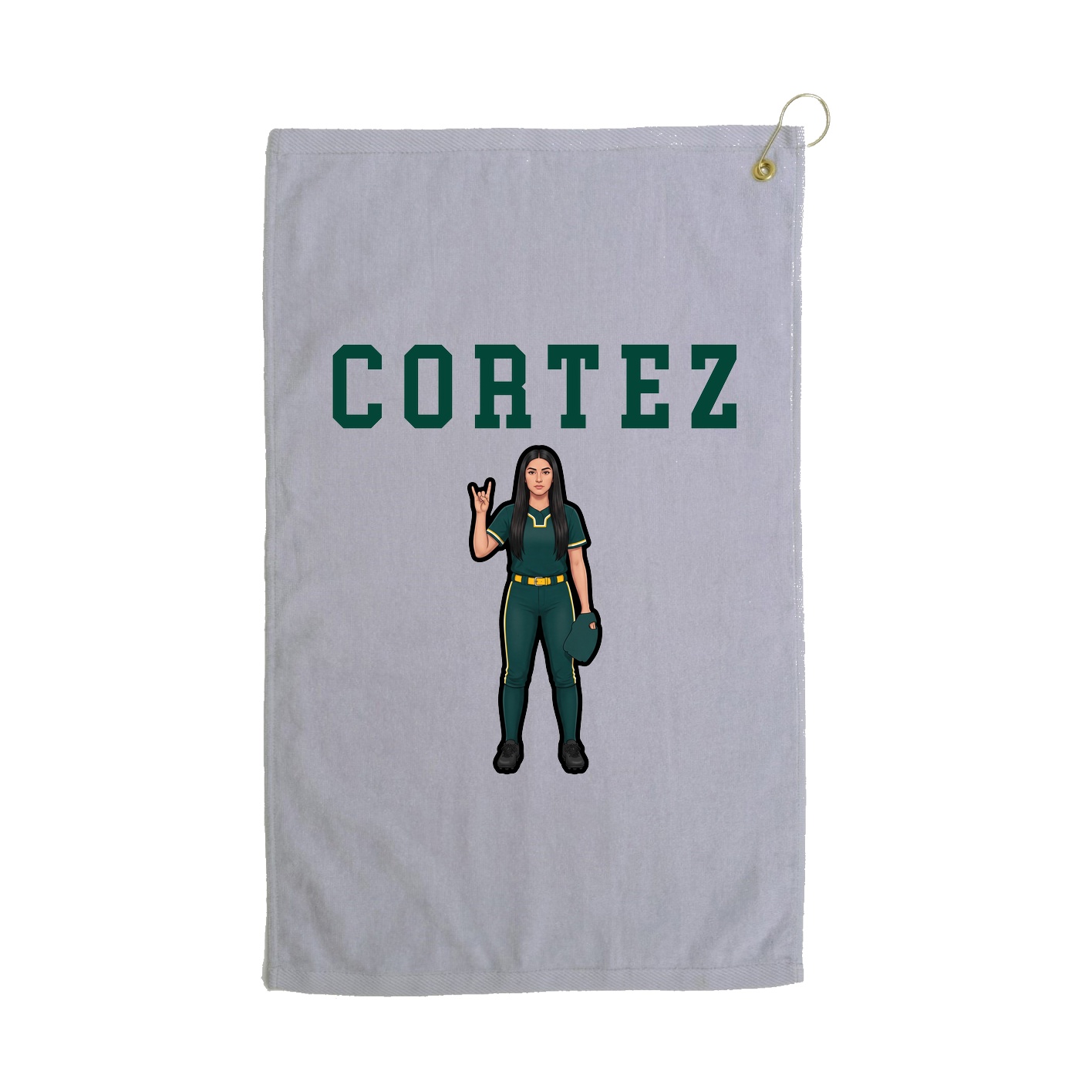 Golf Towel — Shirsey in Grey