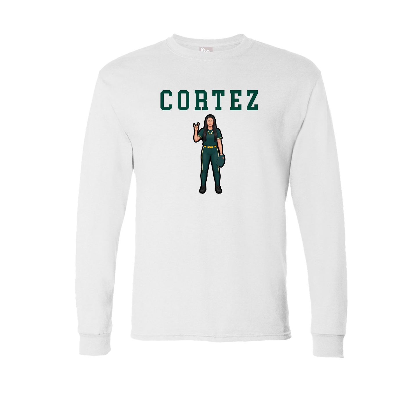 Long Sleeve Tee — Shirsey in White