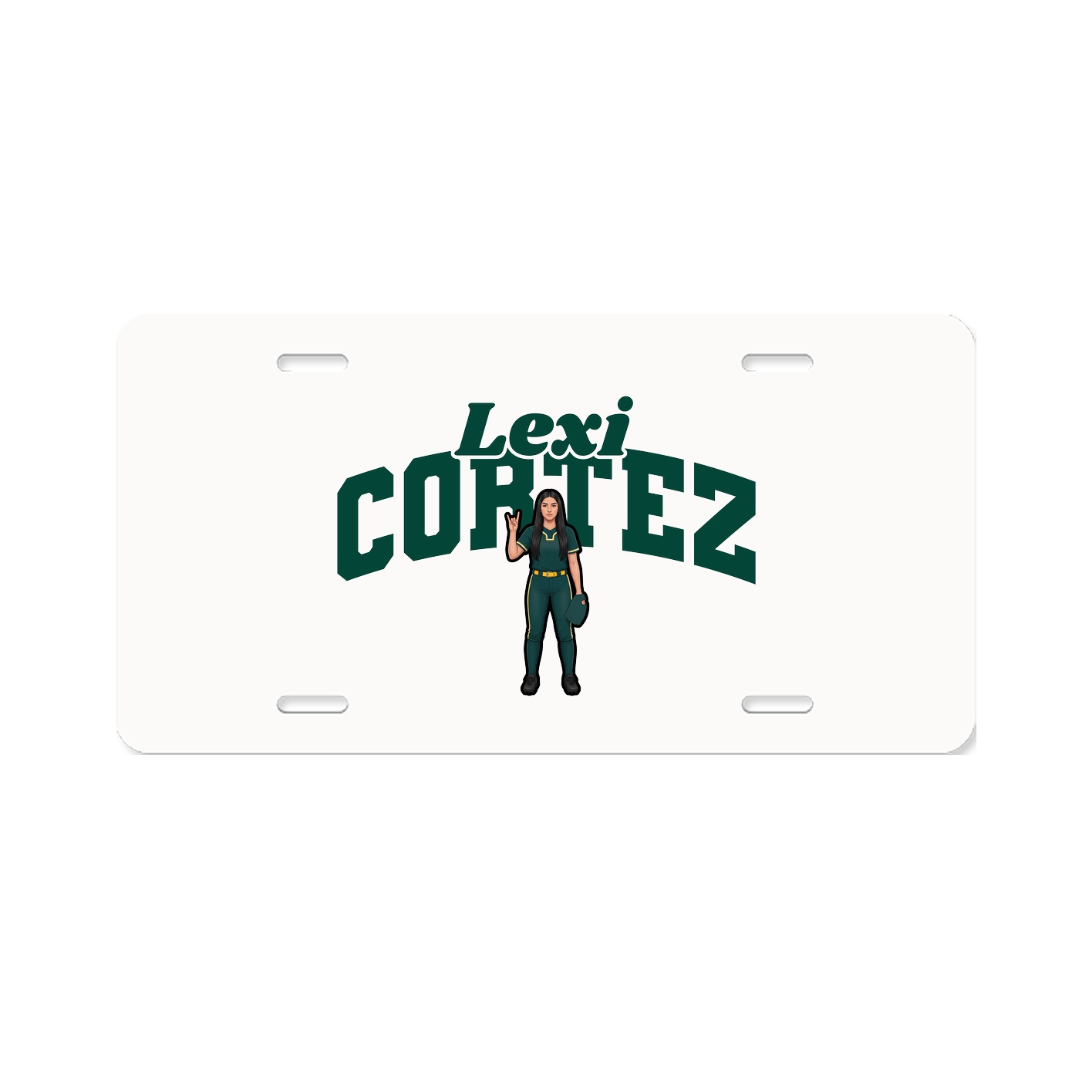 License Plate — Signature Arch in Classic