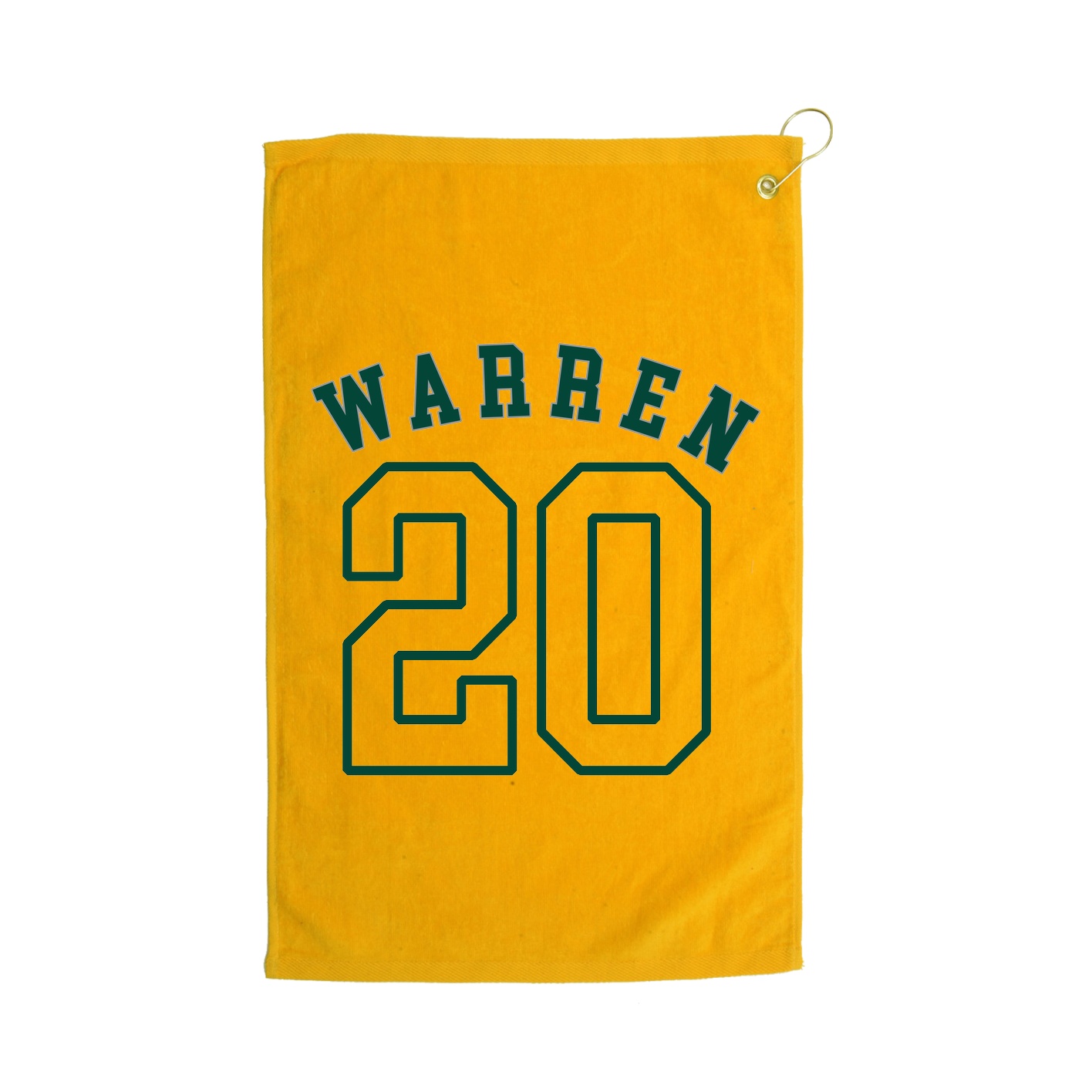 Golf Towel — Shirsey Arch in Gold