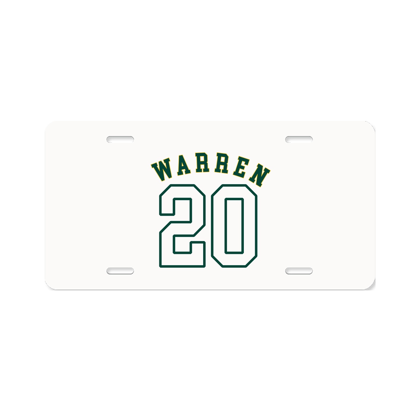 License Plate — Shirsey Arch in Classic