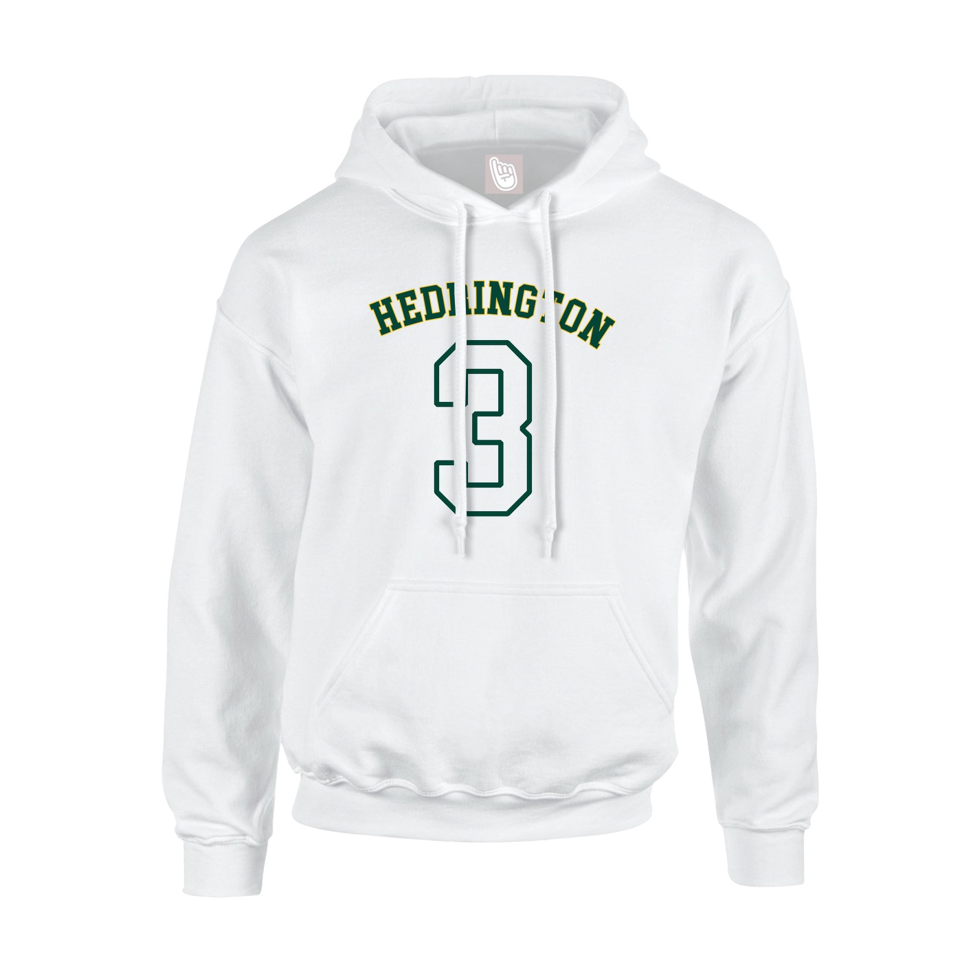 Hoodie — Shirsey Arch in White