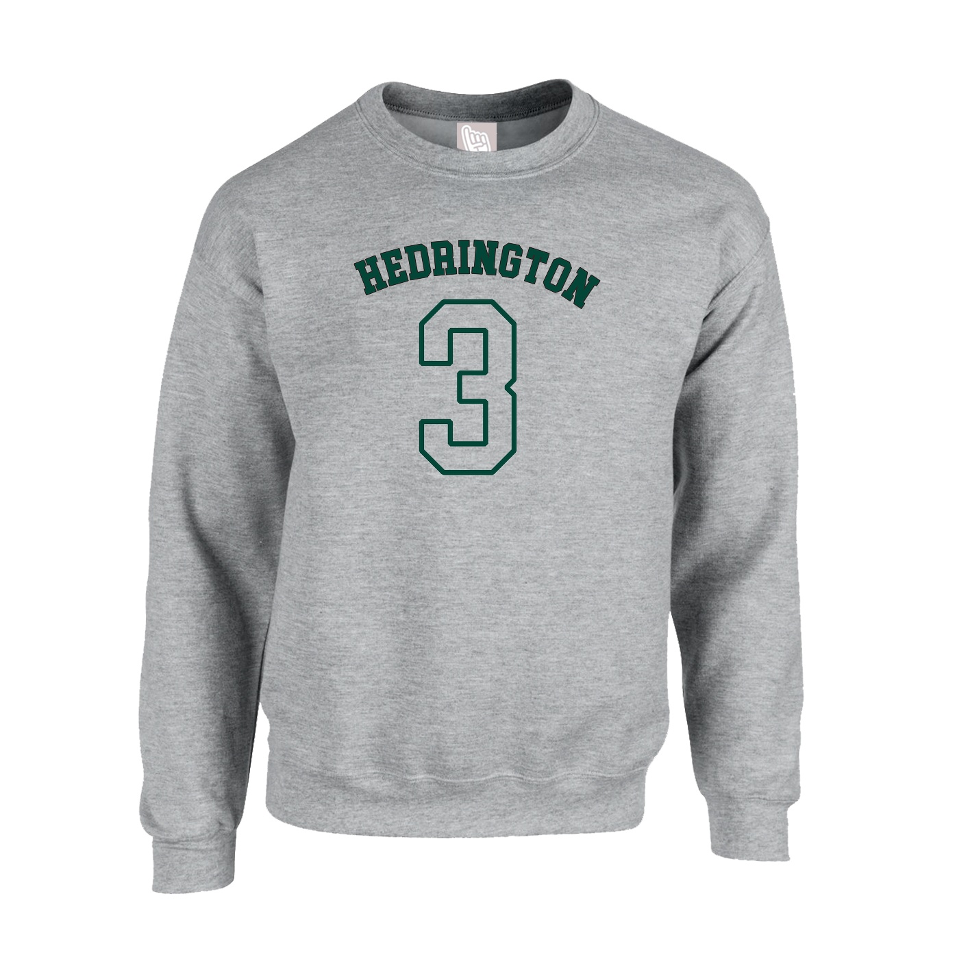 Fleece Crew — Shirsey Arch in Grey