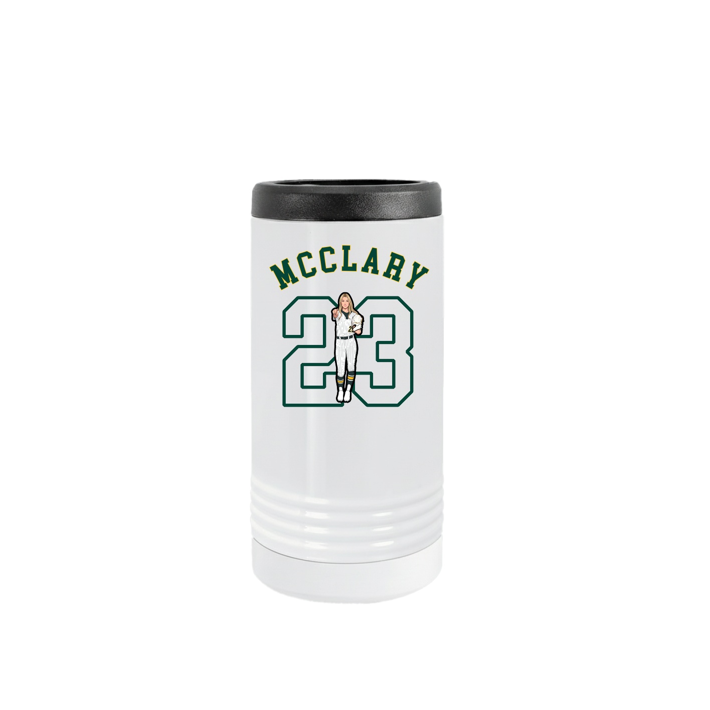 Slim Beverage Holder — Shirsey Arch in White