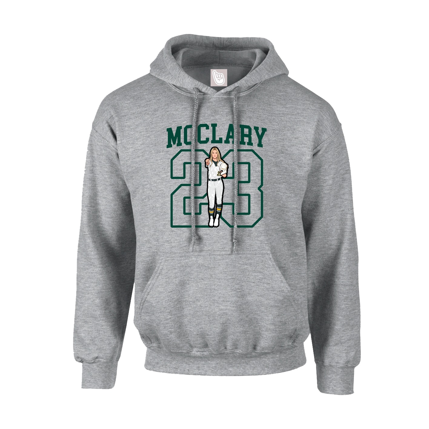 Hoodie — Shirsey in Grey