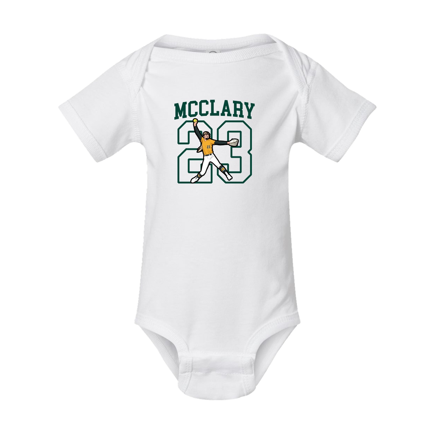 Baby Onesie — Shirsey in White